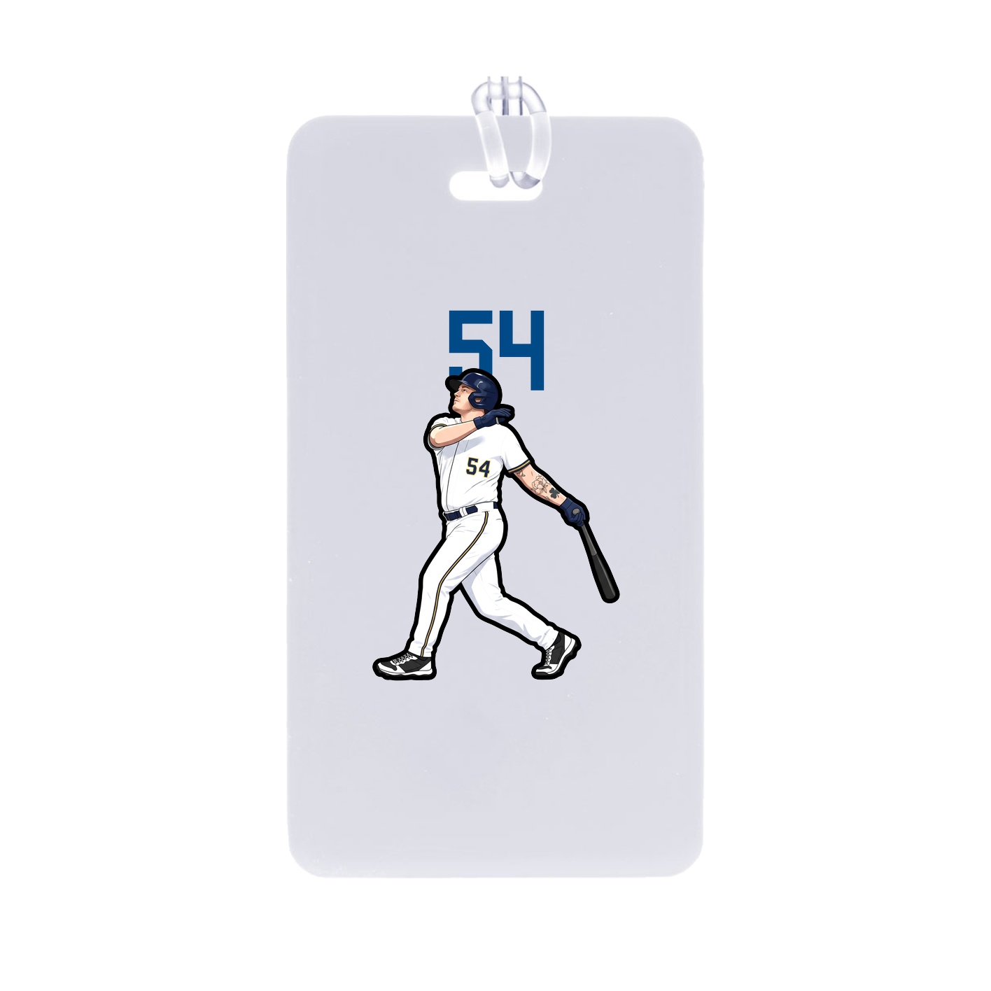 Bag Tag — Number Top in Classic