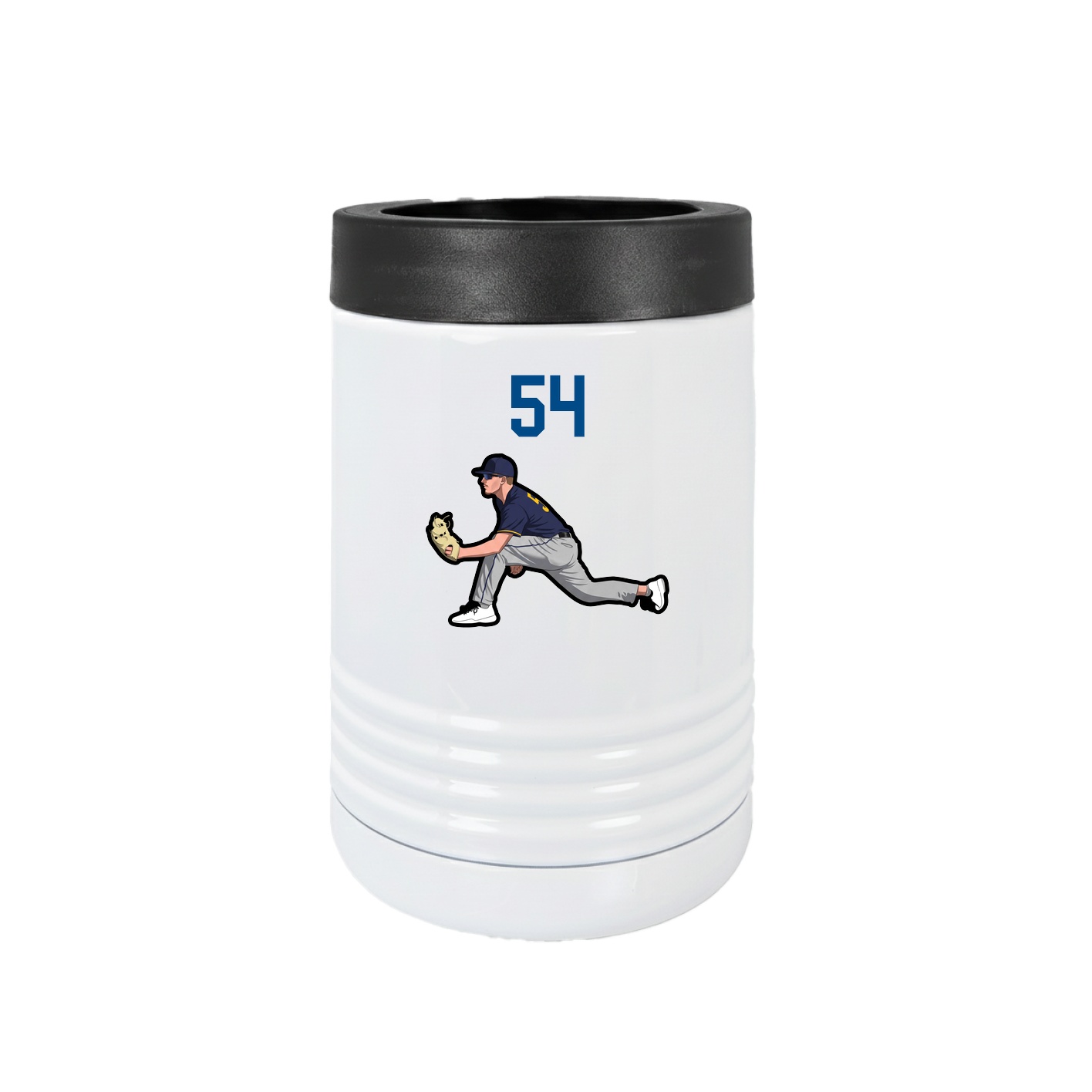 Beverage Holder — Number Top in White