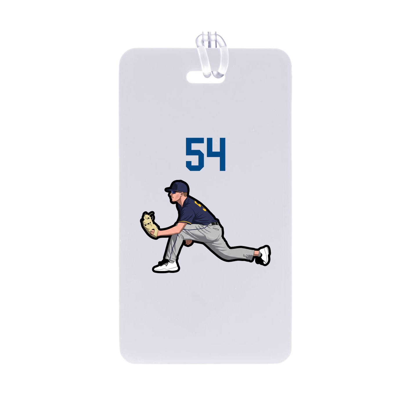 Bag Tag — Number Top in Classic