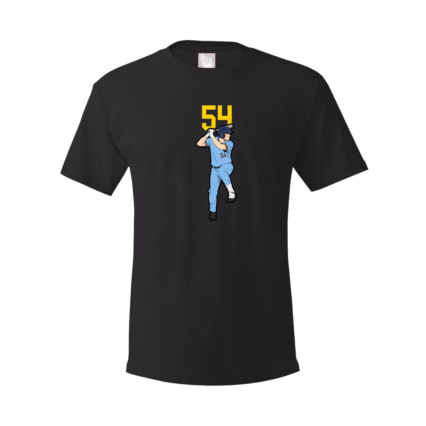 Tee — Number Top in Black