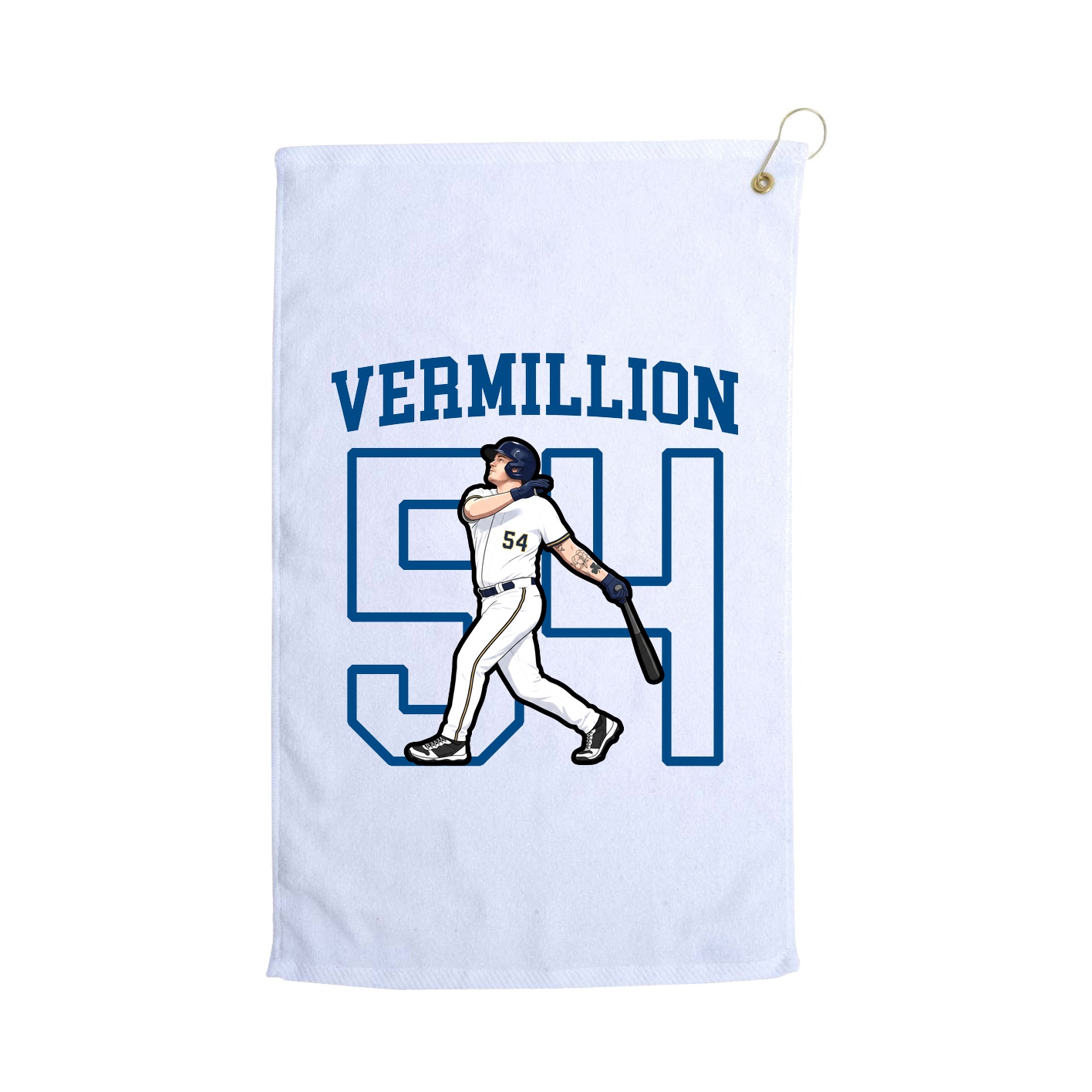 Golf Towel — Shirsey in White
