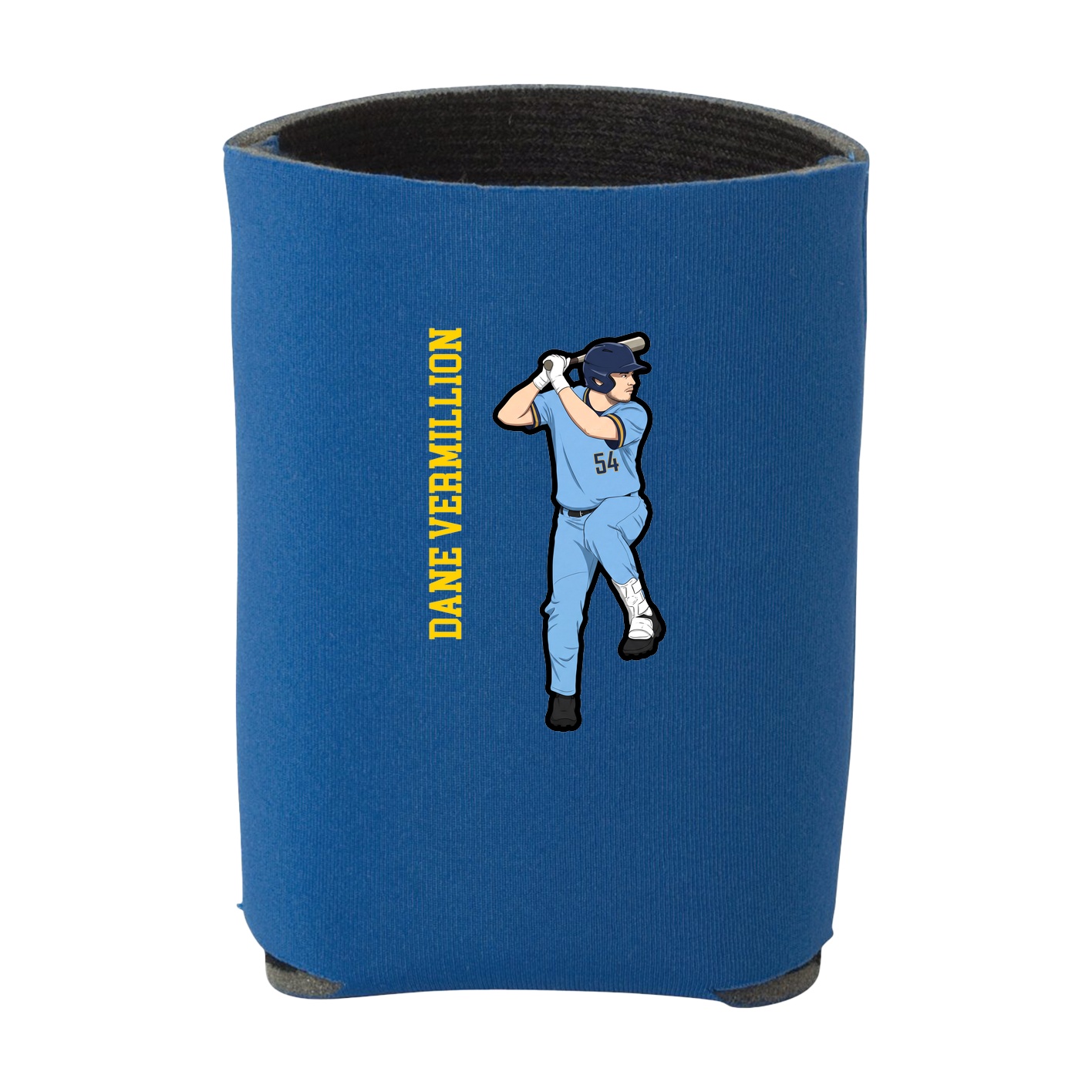 Can Holder — Name Vertical in Royal