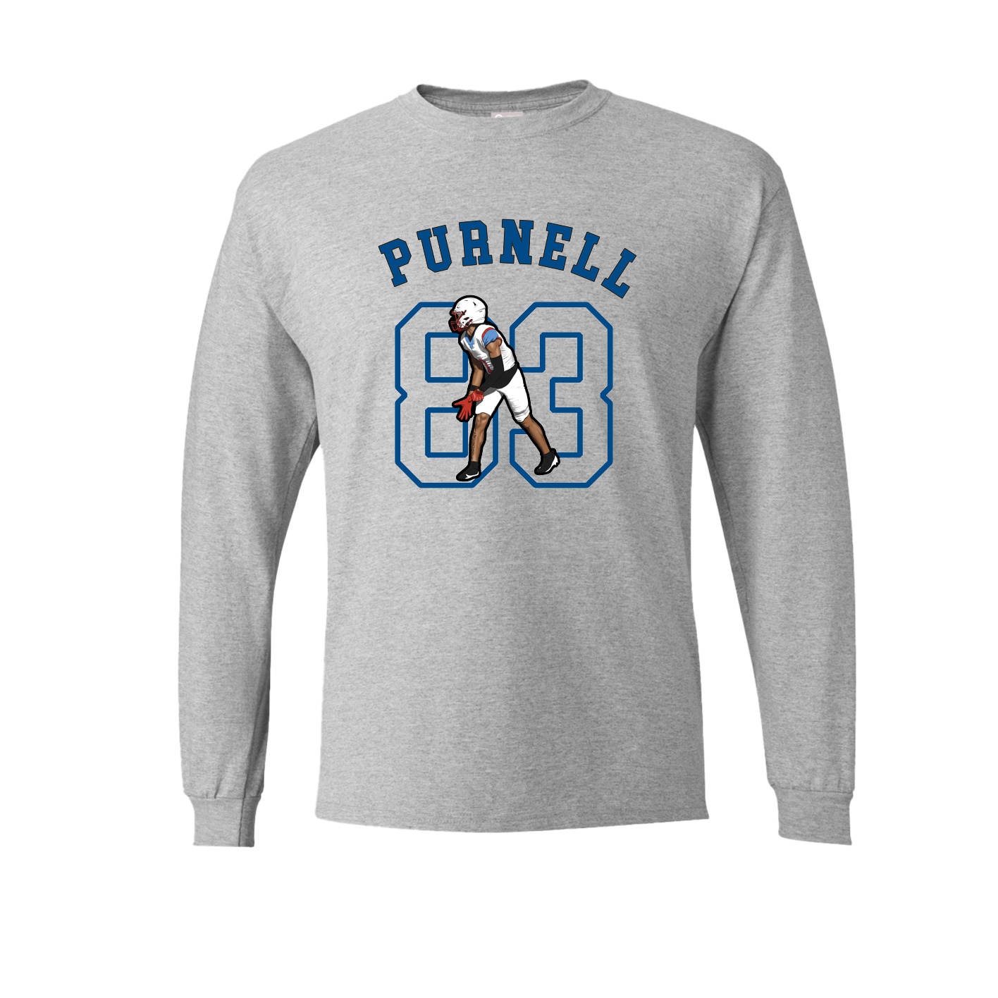 Long Sleeve Tee — Shirsey Arch in Grey