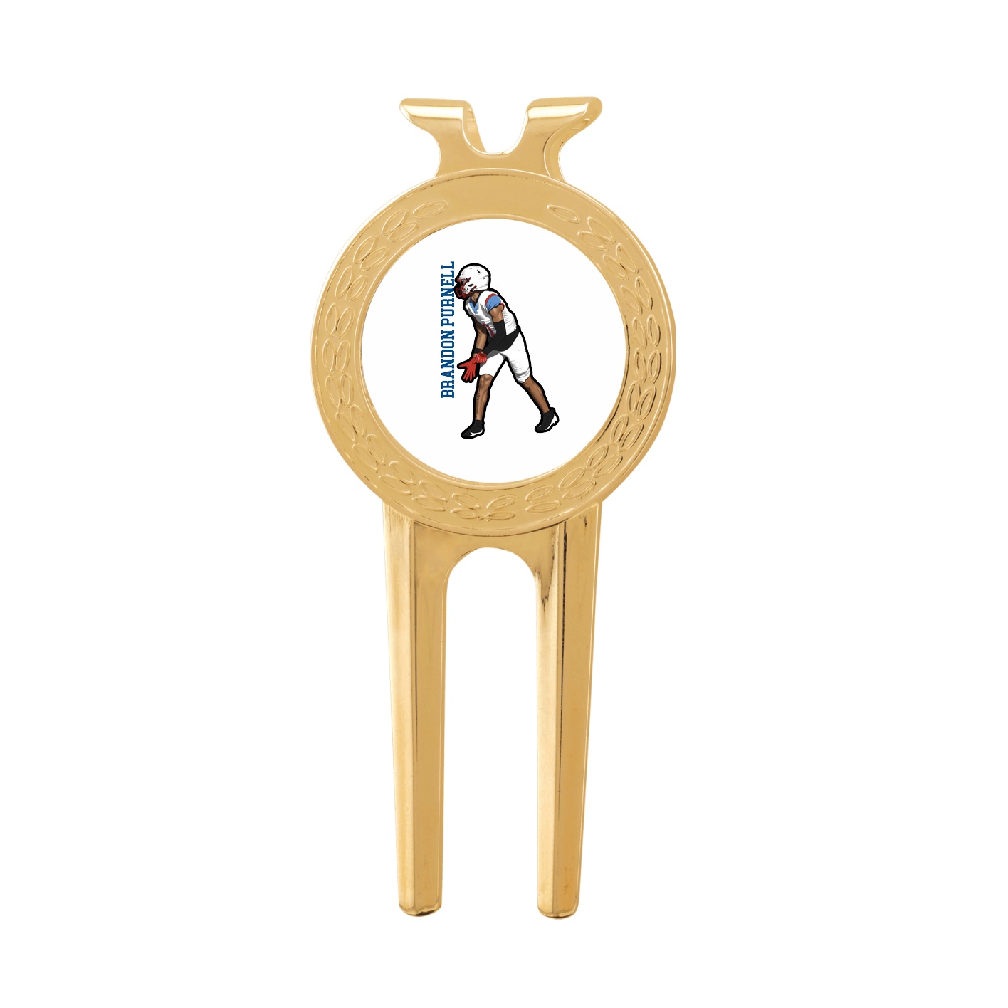 Divot Tool with Ball Marker — Name Vertical in Classic