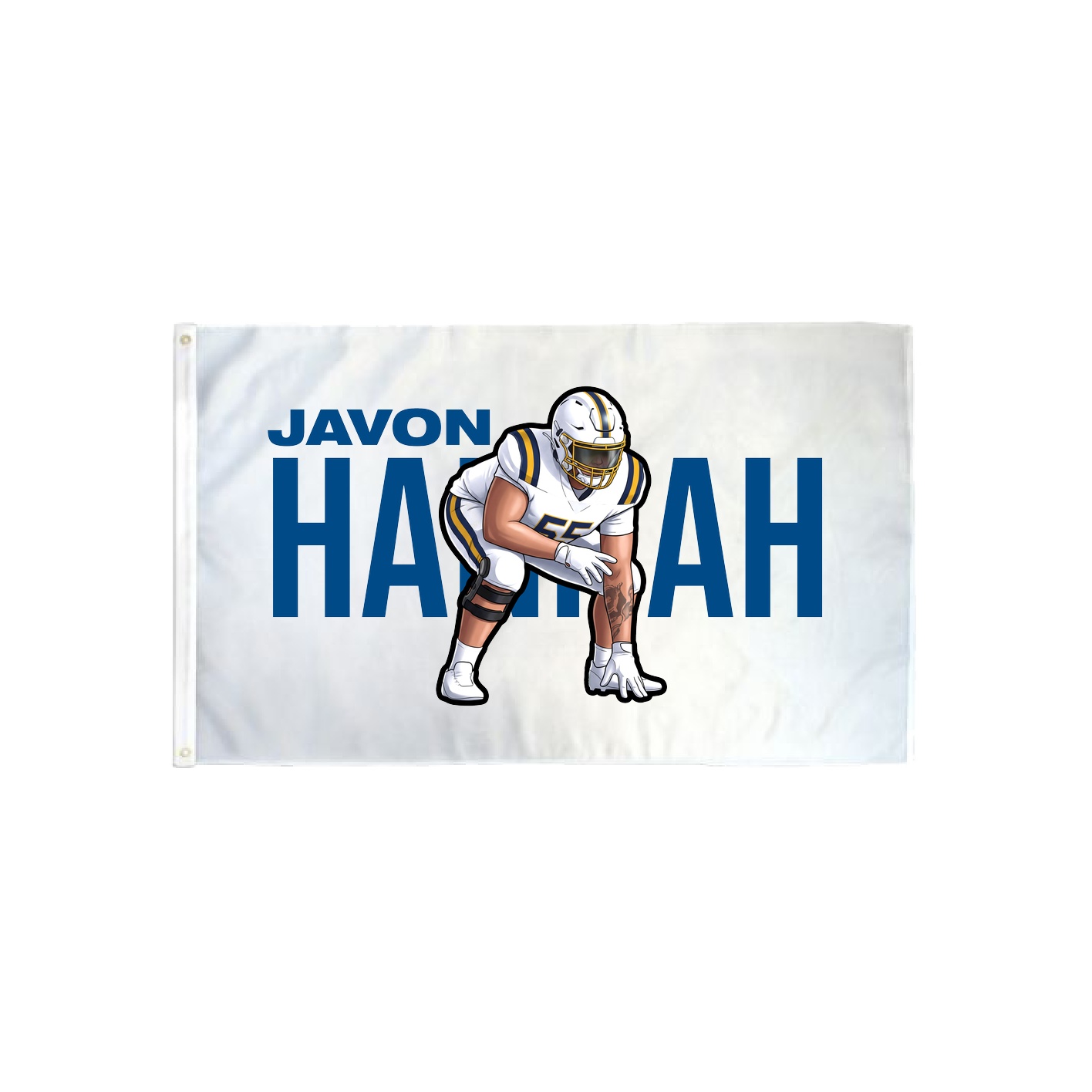 3x5 Flag — Player Name in Classic