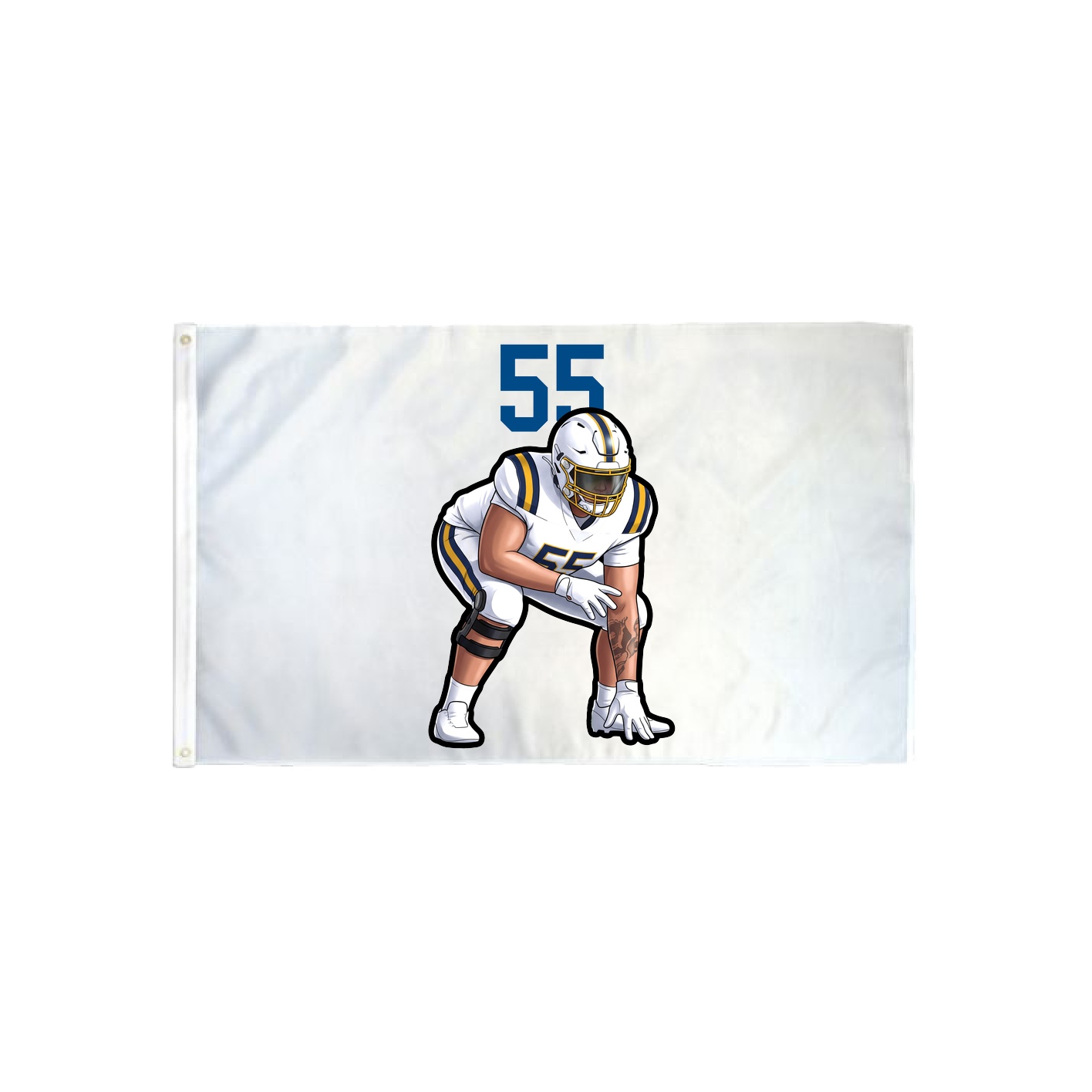 3x5 Flag — Number Top in Classic