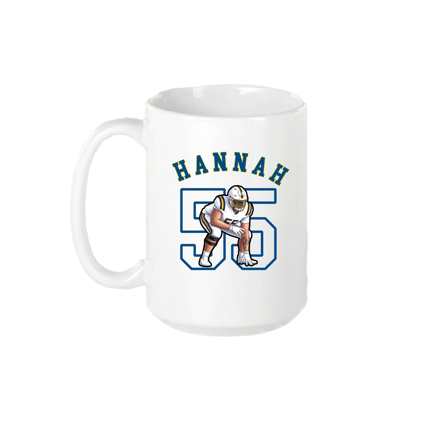 15oz Coffee Mug — Shirsey Arch in White