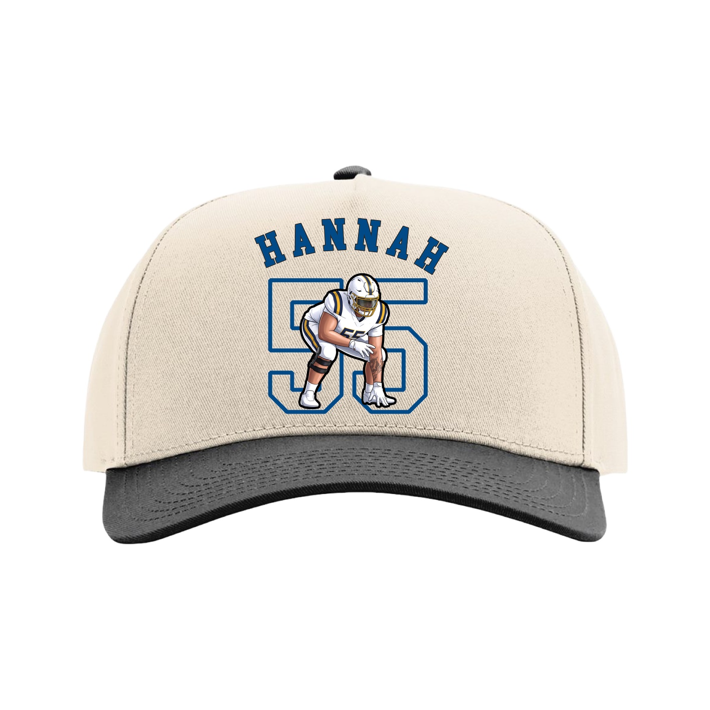 Full Fabric Five-Panel Champ Cap