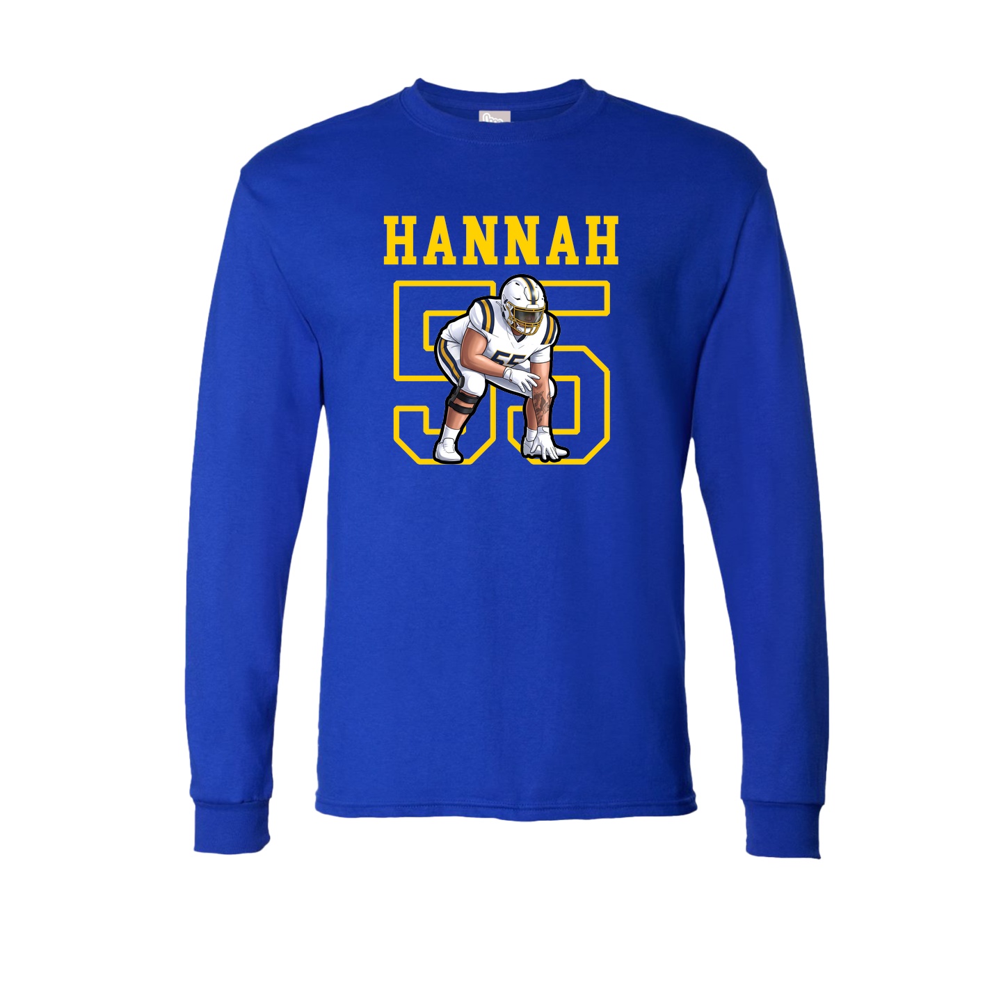 Long Sleeve Tee — Shirsey in Royal