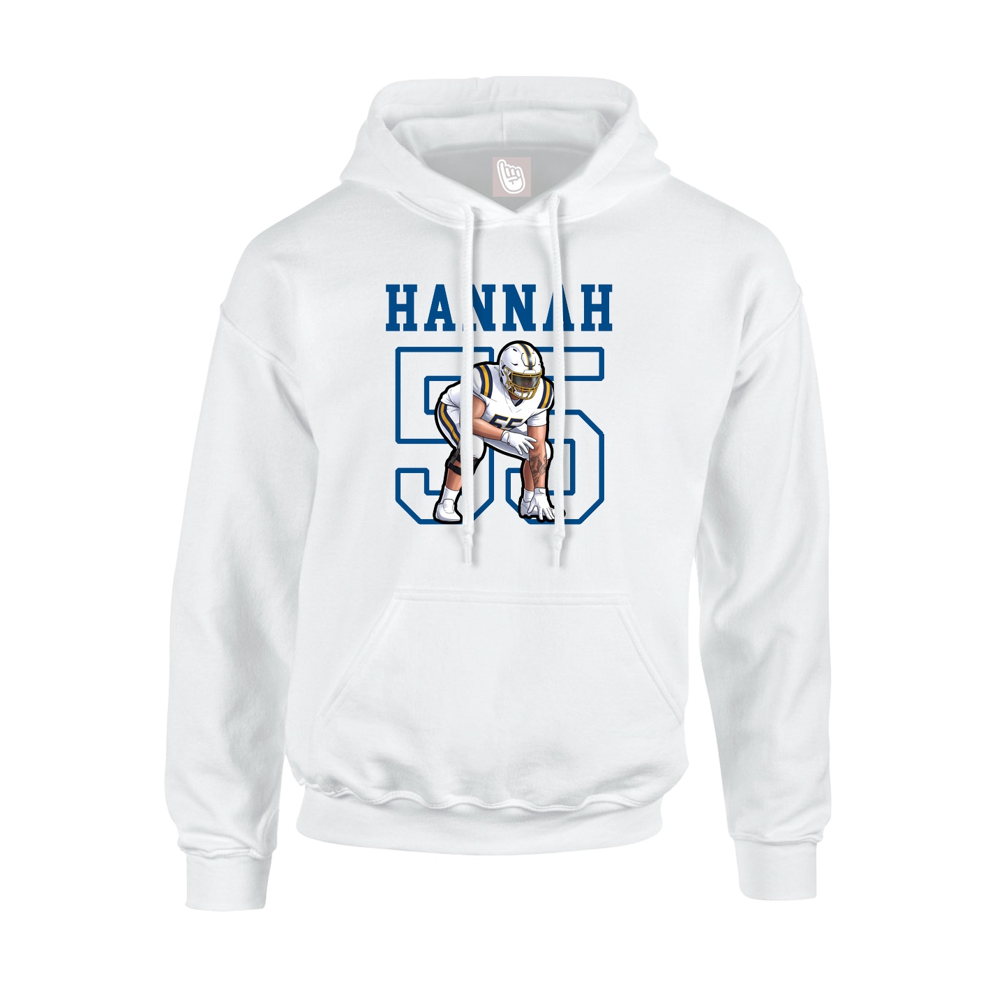 Youth Hoodie — Shirsey in White
