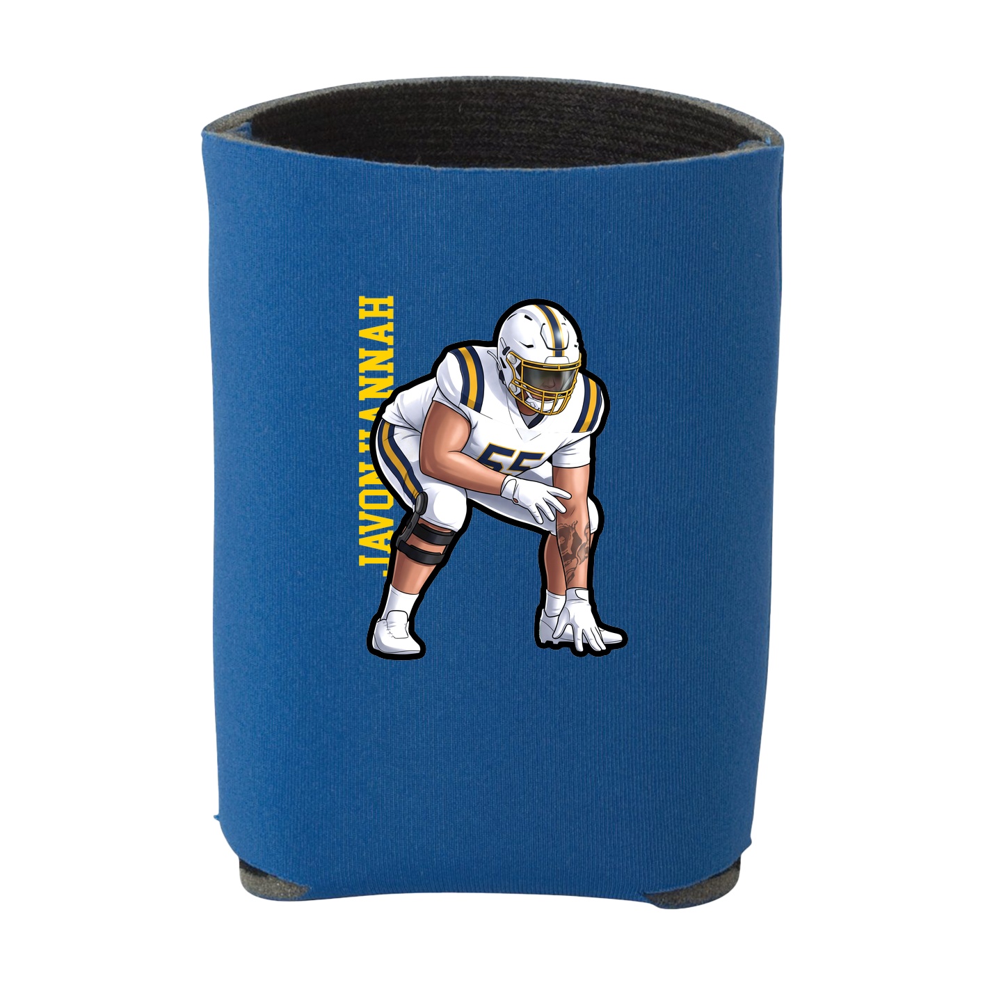 Can Holder — Name Vertical in Royal
