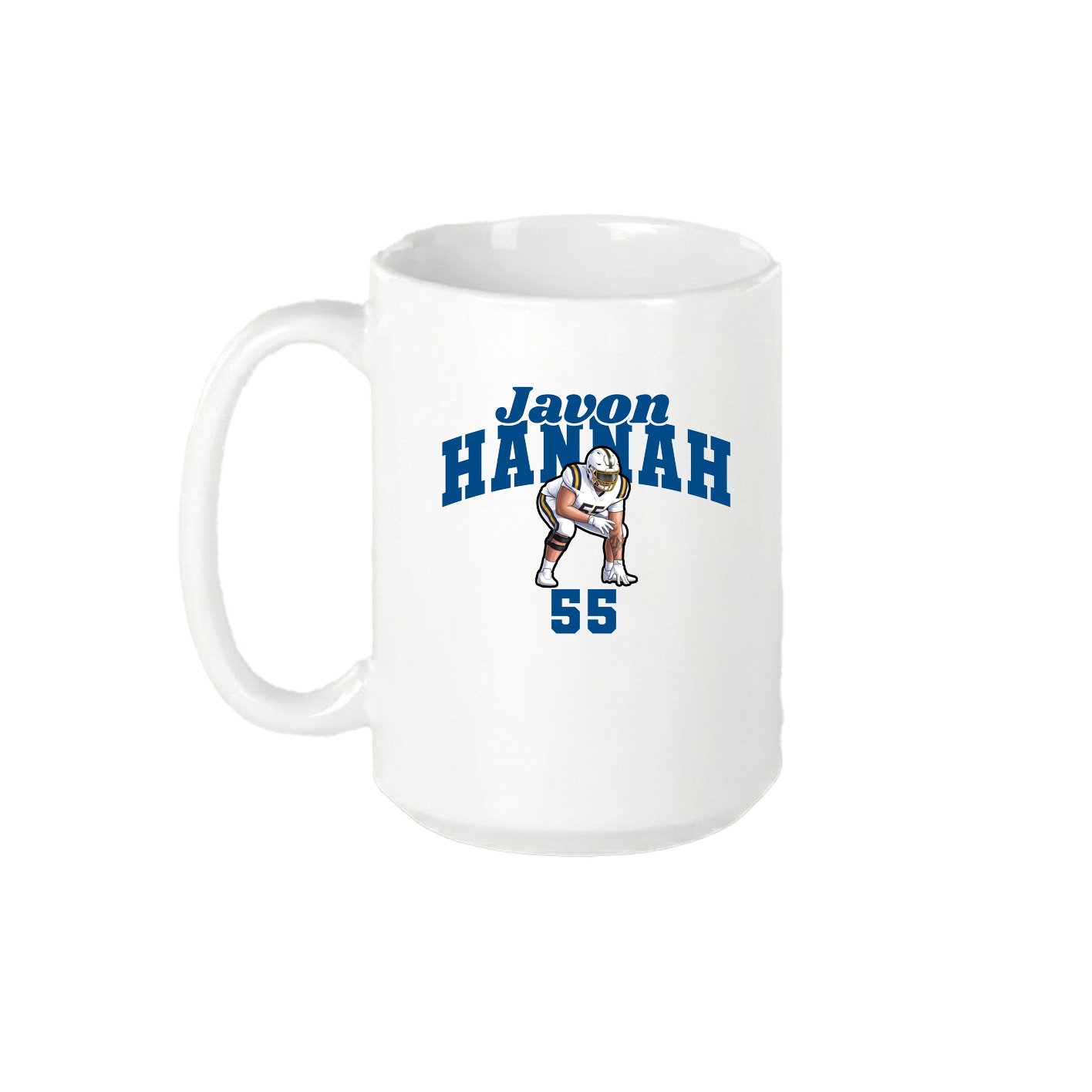 15oz Coffee Mug — Signature Arch in White