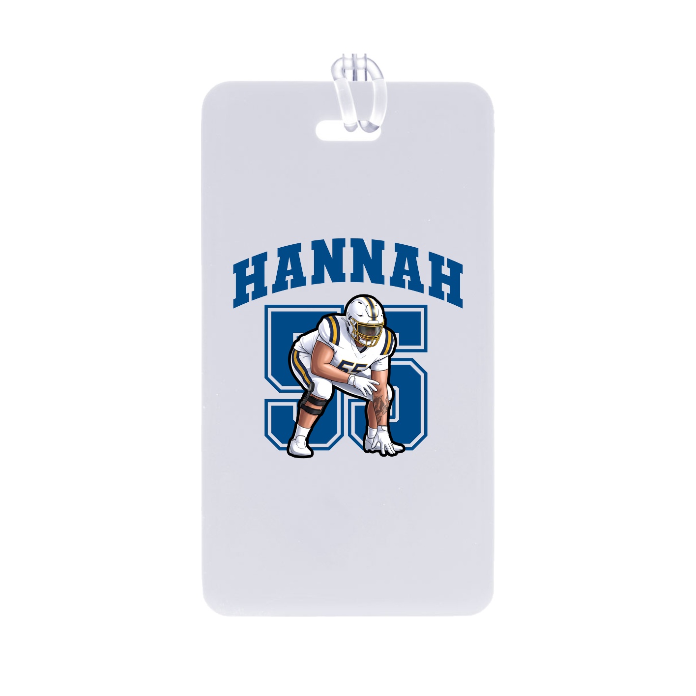 Bag Tag — Number in Classic