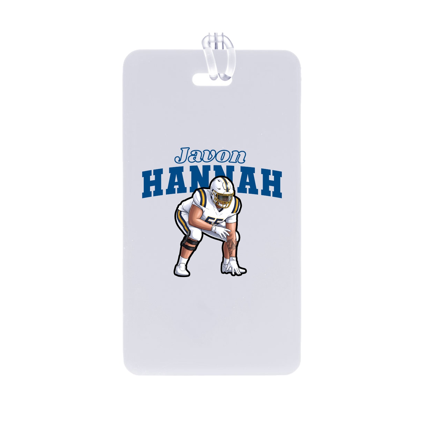 Bag Tag — Name Arch in Classic
