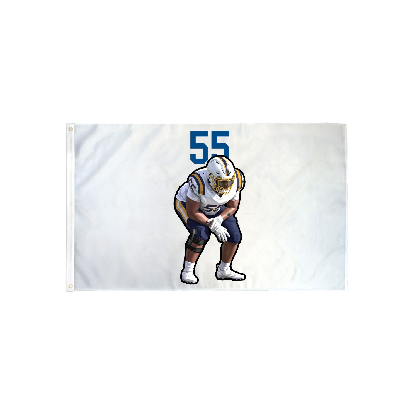 3x5 Flag — Number Top in Classic