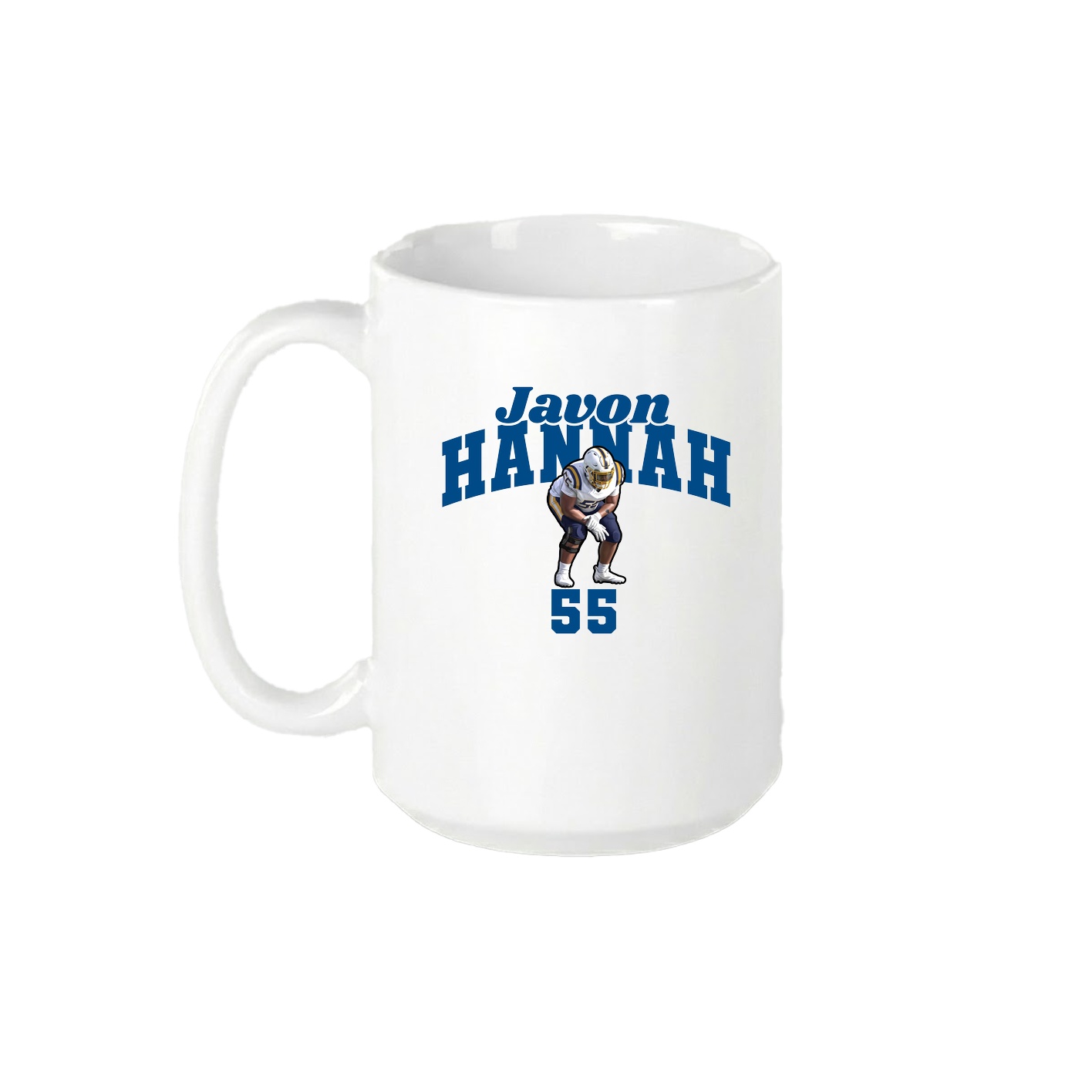 15oz Coffee Mug — Signature Arch in White