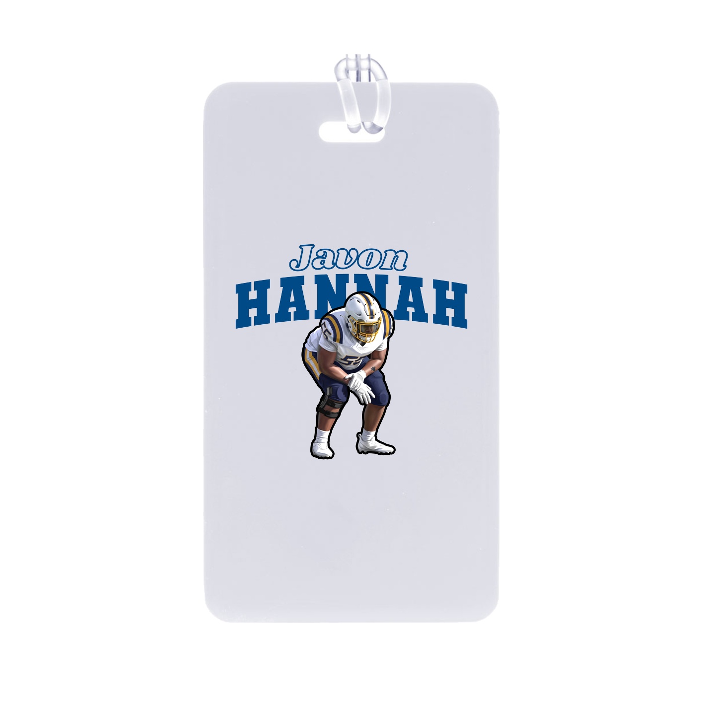 Bag Tag — Name Arch in Classic