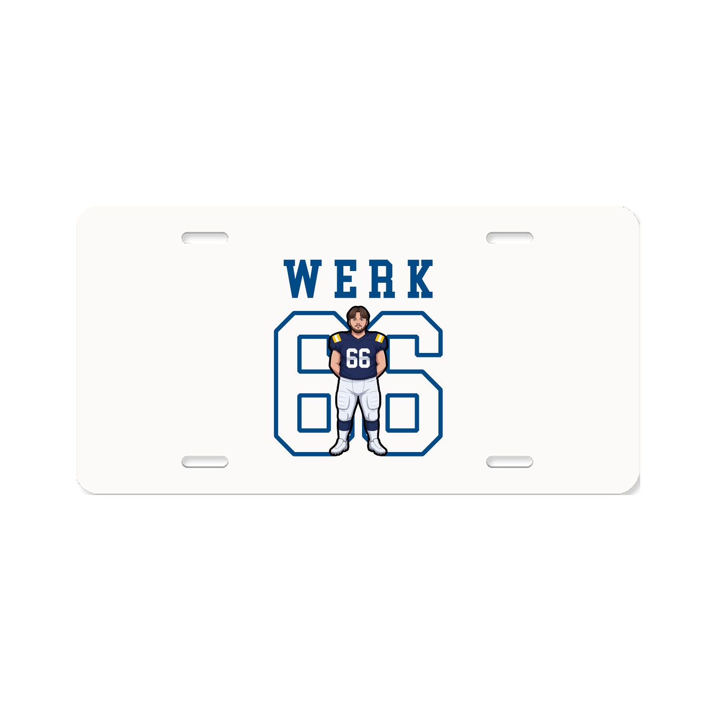 License Plate — Shirsey in Classic