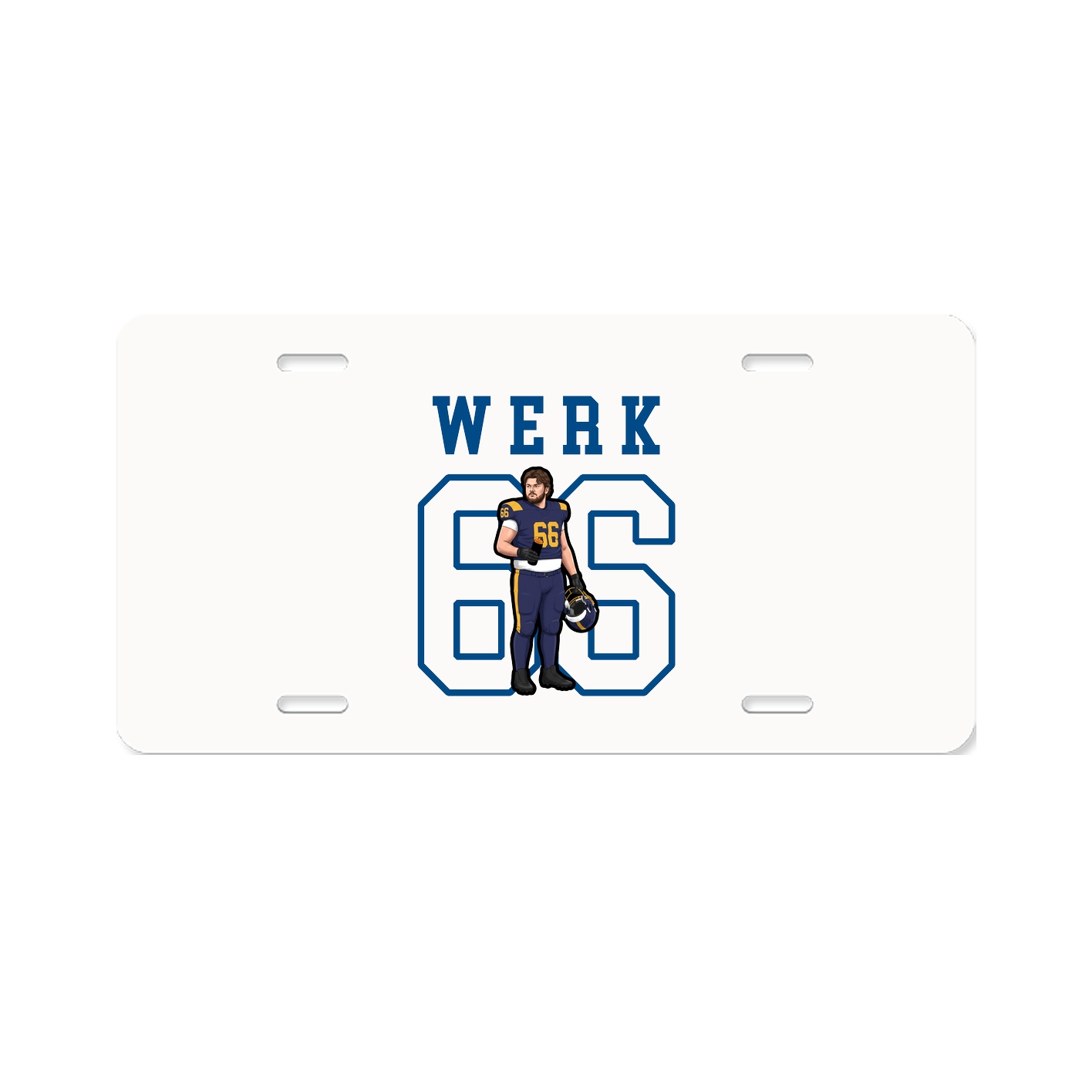 License Plate — Shirsey in Classic