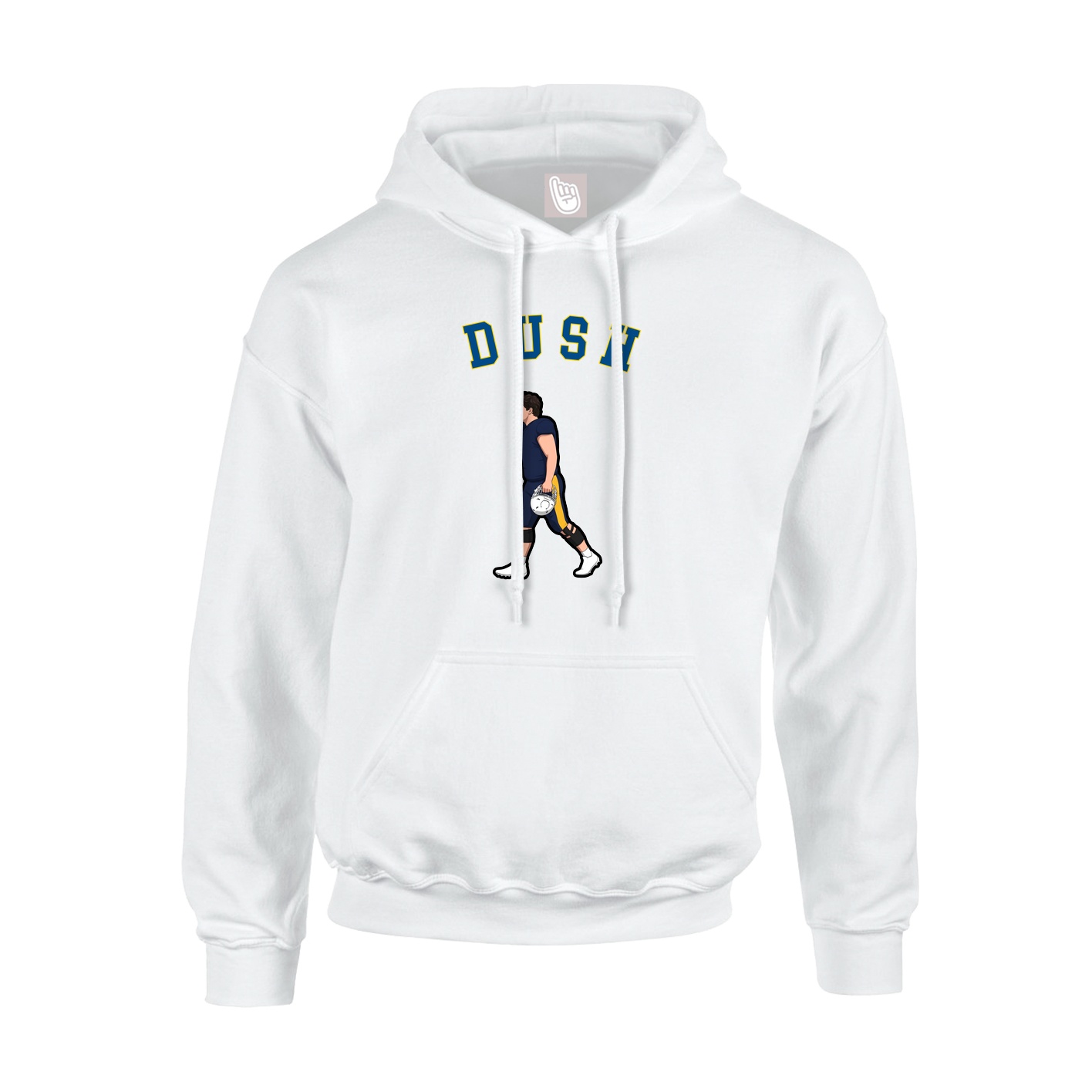 Hoodie — Shirsey Arch in White