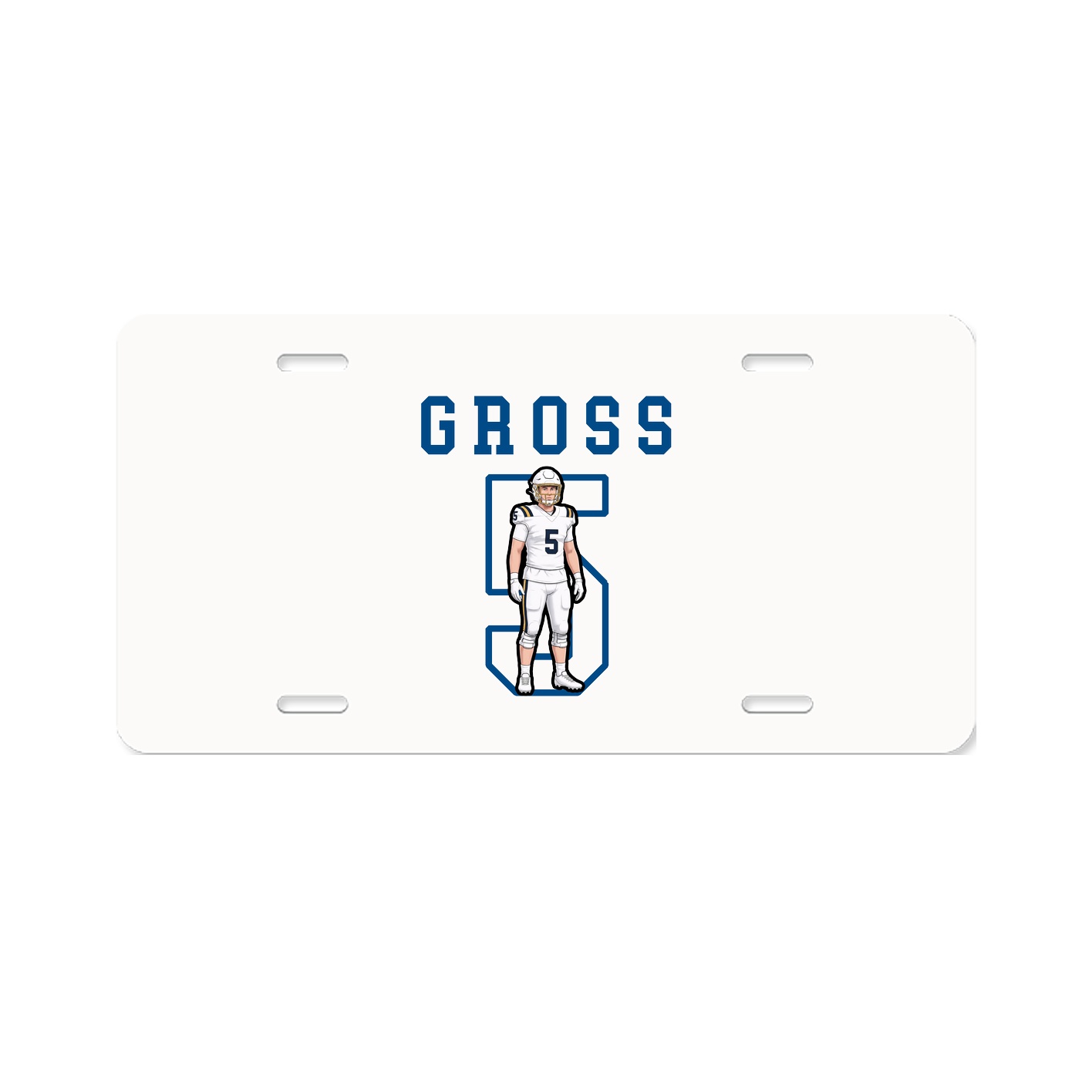 License Plate — Shirsey in Classic