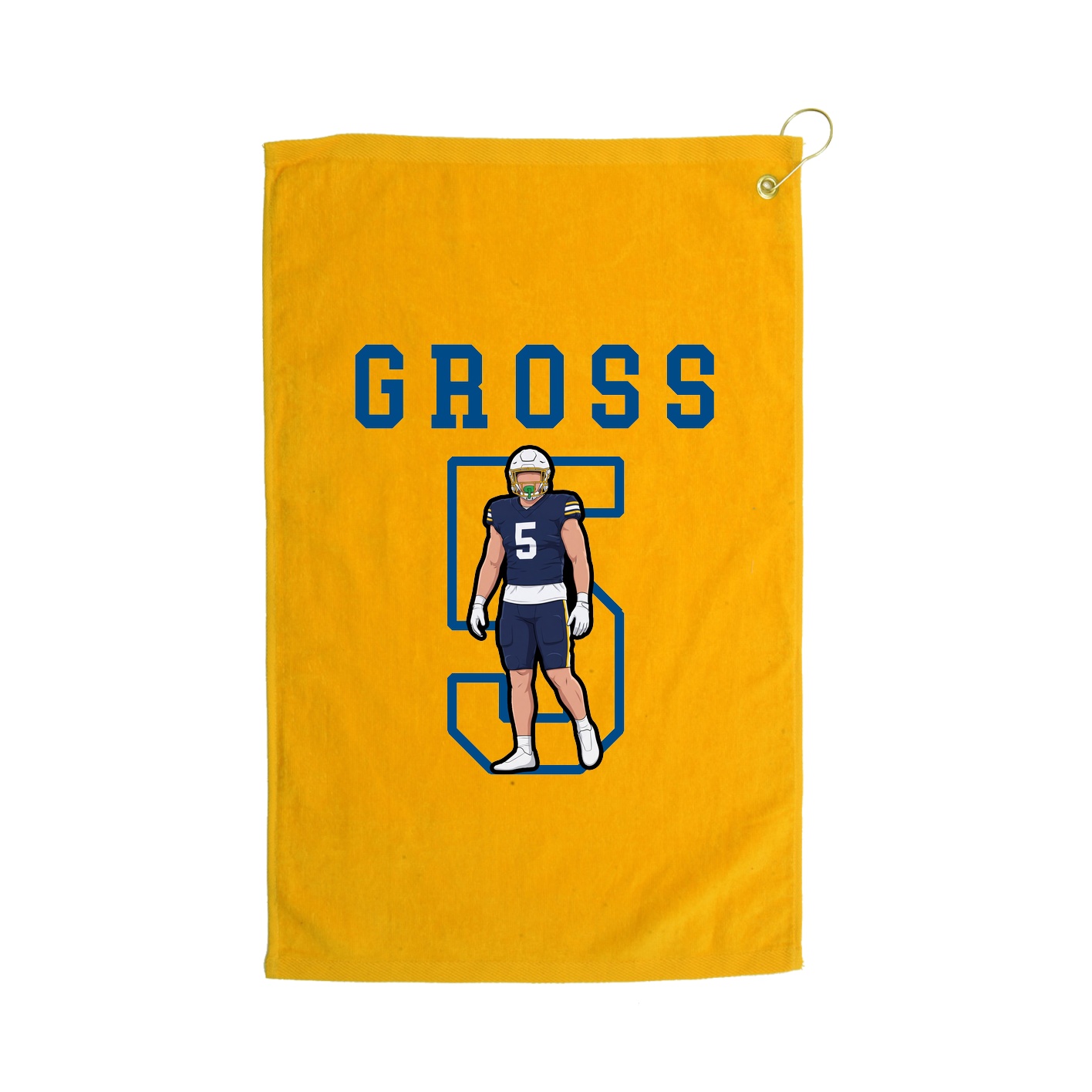 Golf Towel — Shirsey in Gold