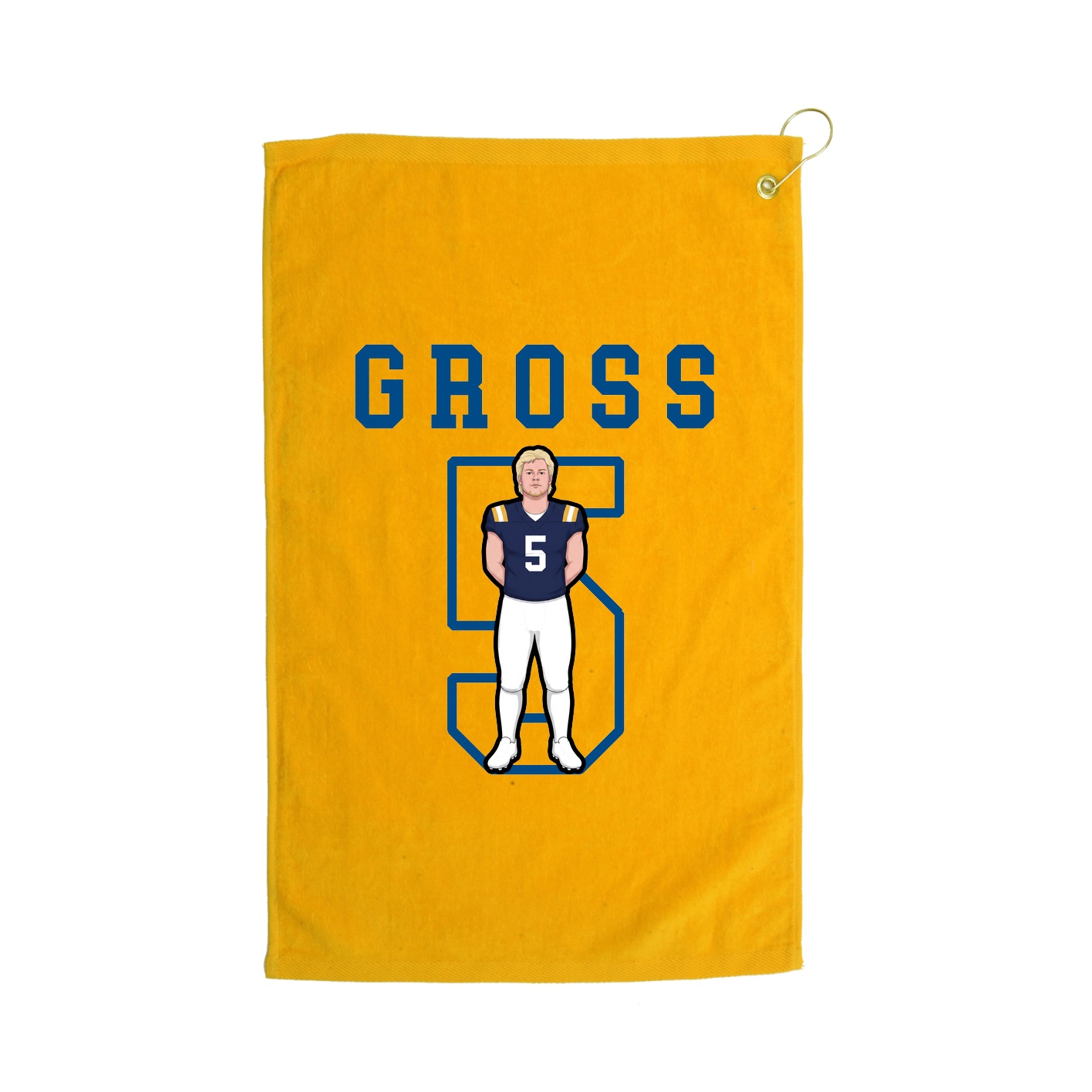 Golf Towel — Shirsey in Gold
