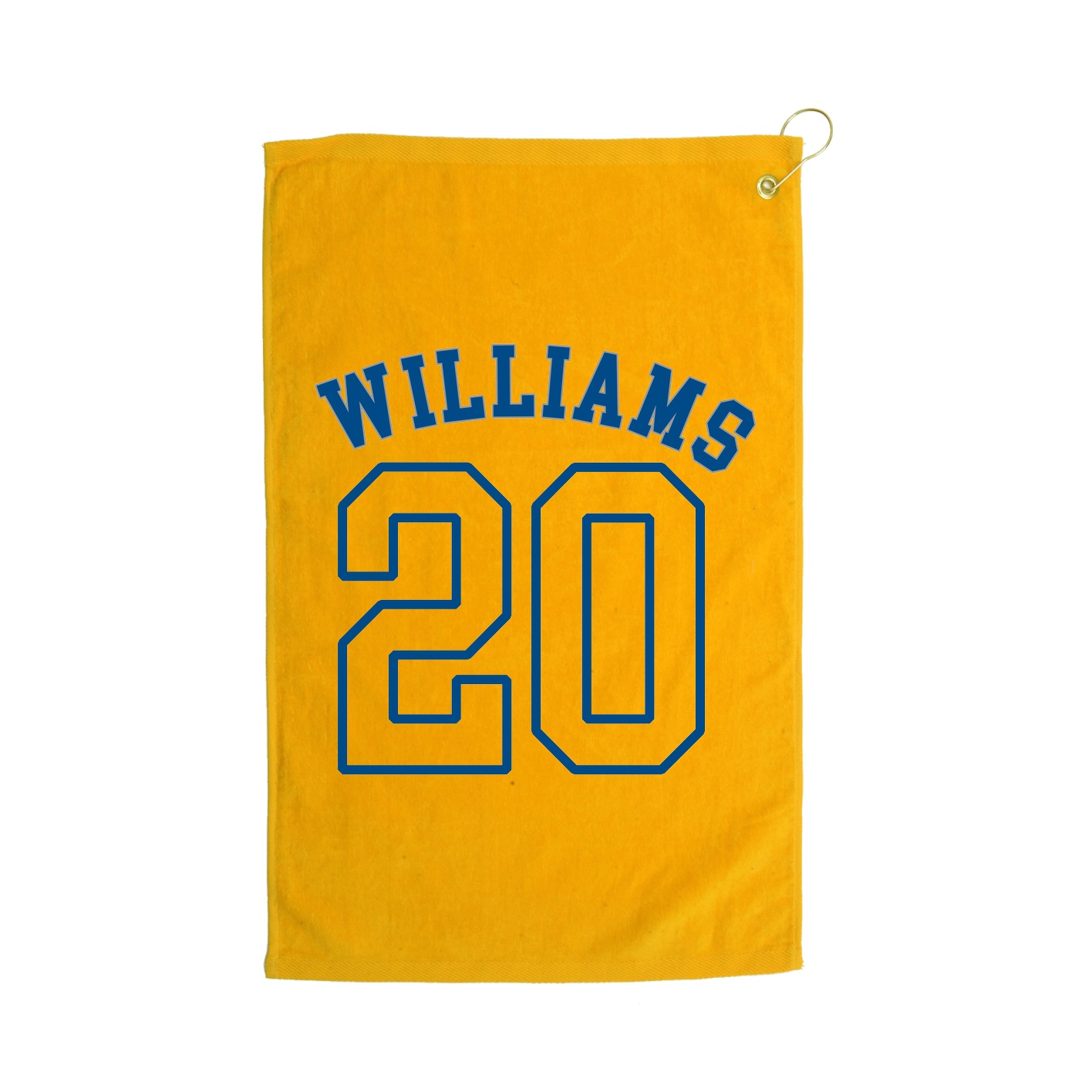 Golf Towel — Shirsey Arch in Gold