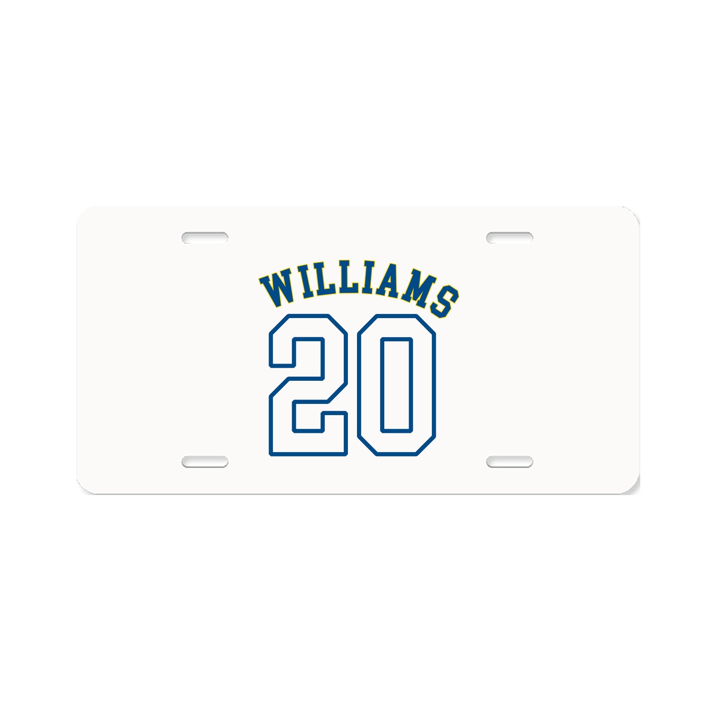 License Plate — Shirsey Arch in Classic