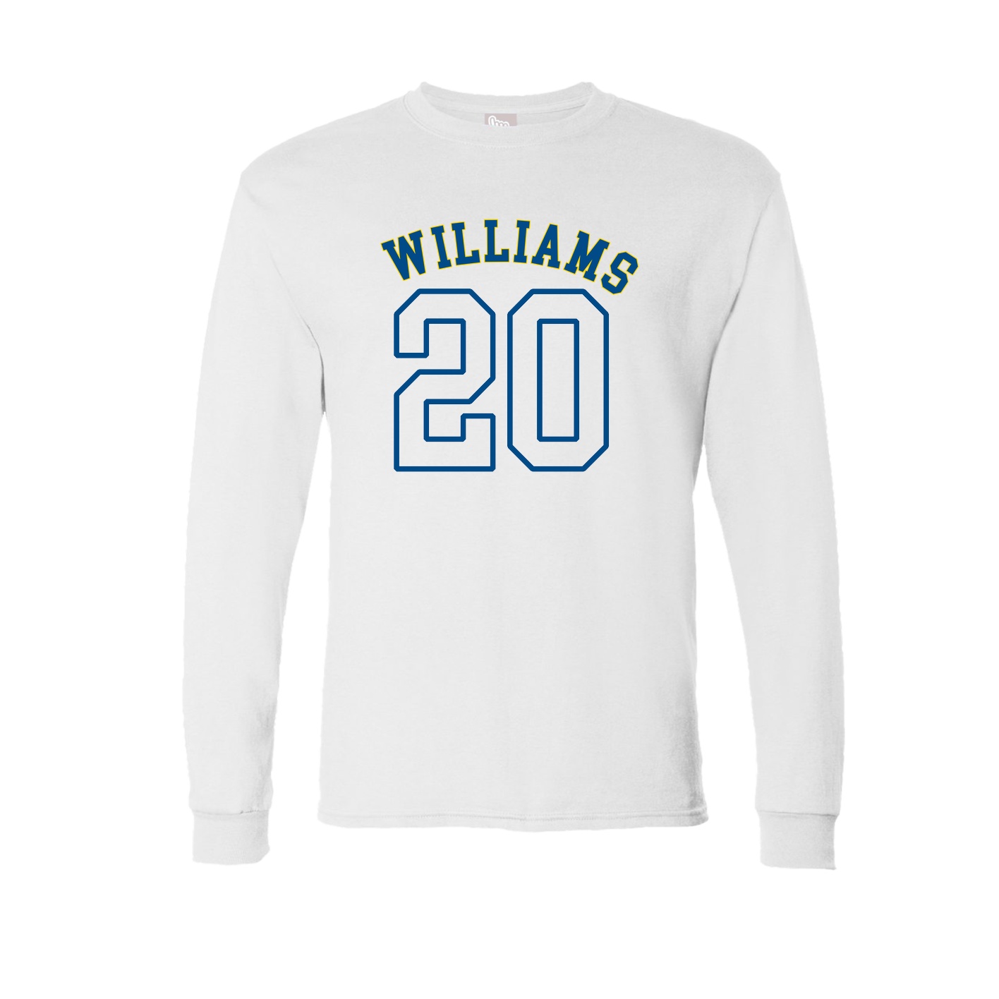 Long Sleeve Tee — Shirsey Arch in White