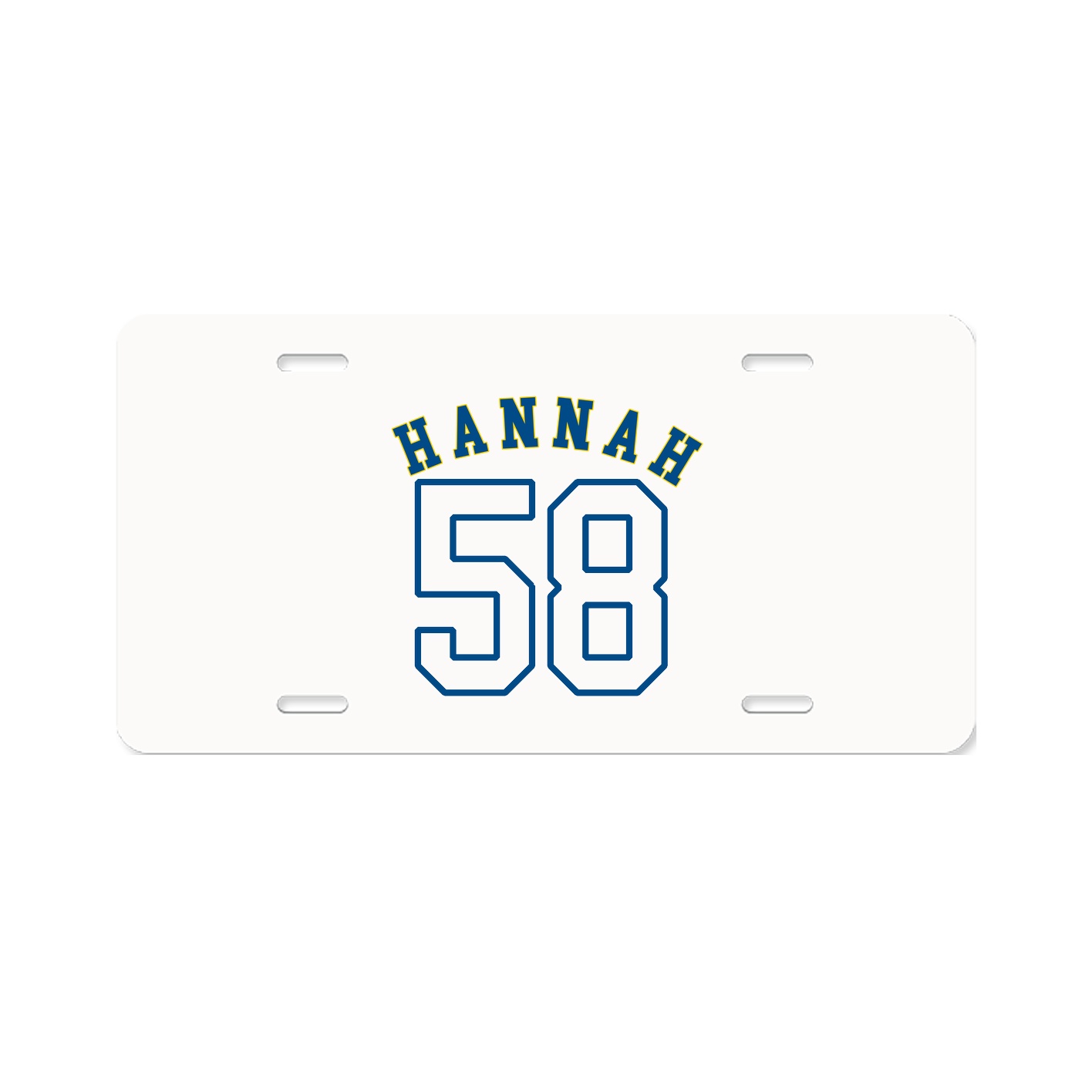 License Plate — Shirsey Arch in Classic