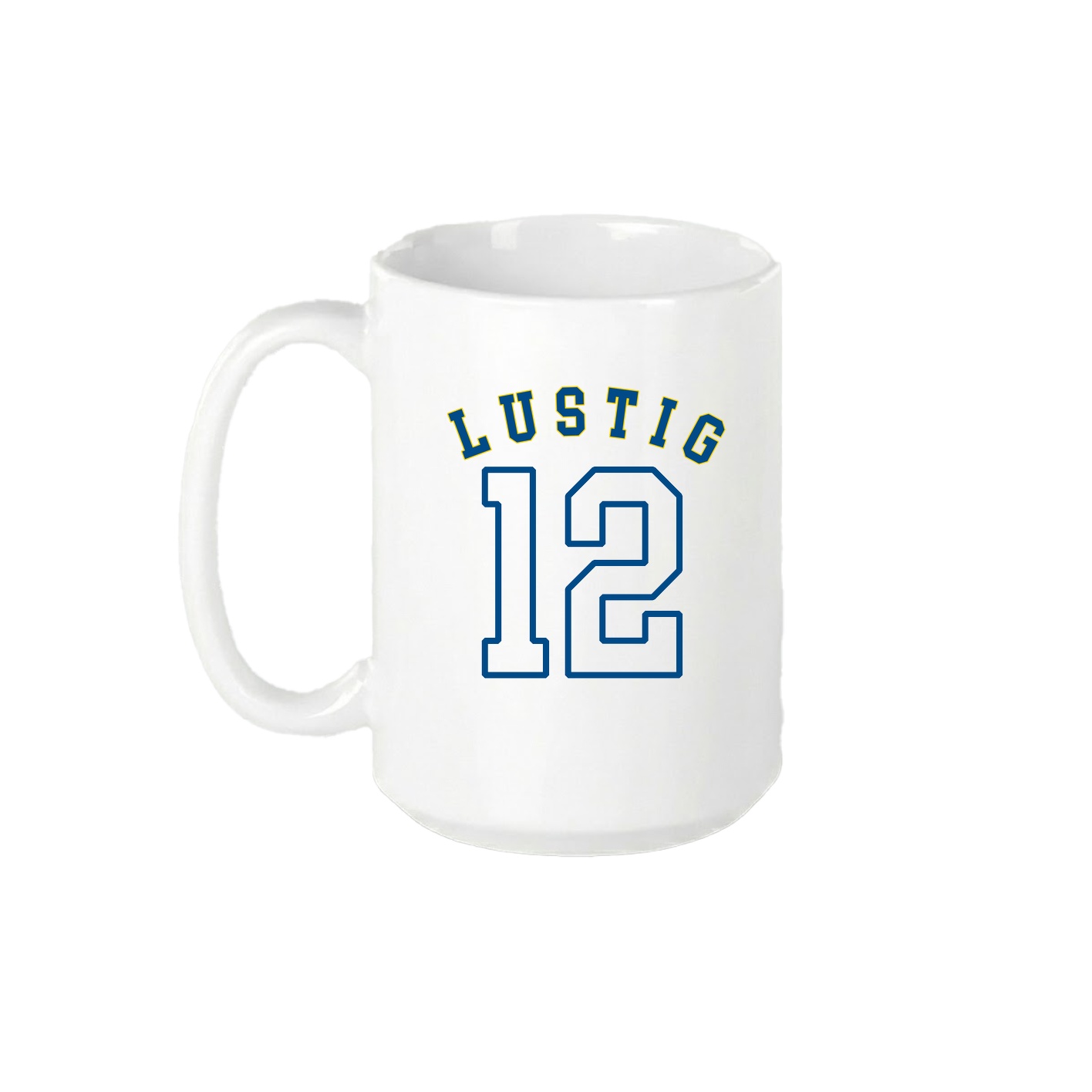 15oz Coffee Mug — Shirsey Arch in White