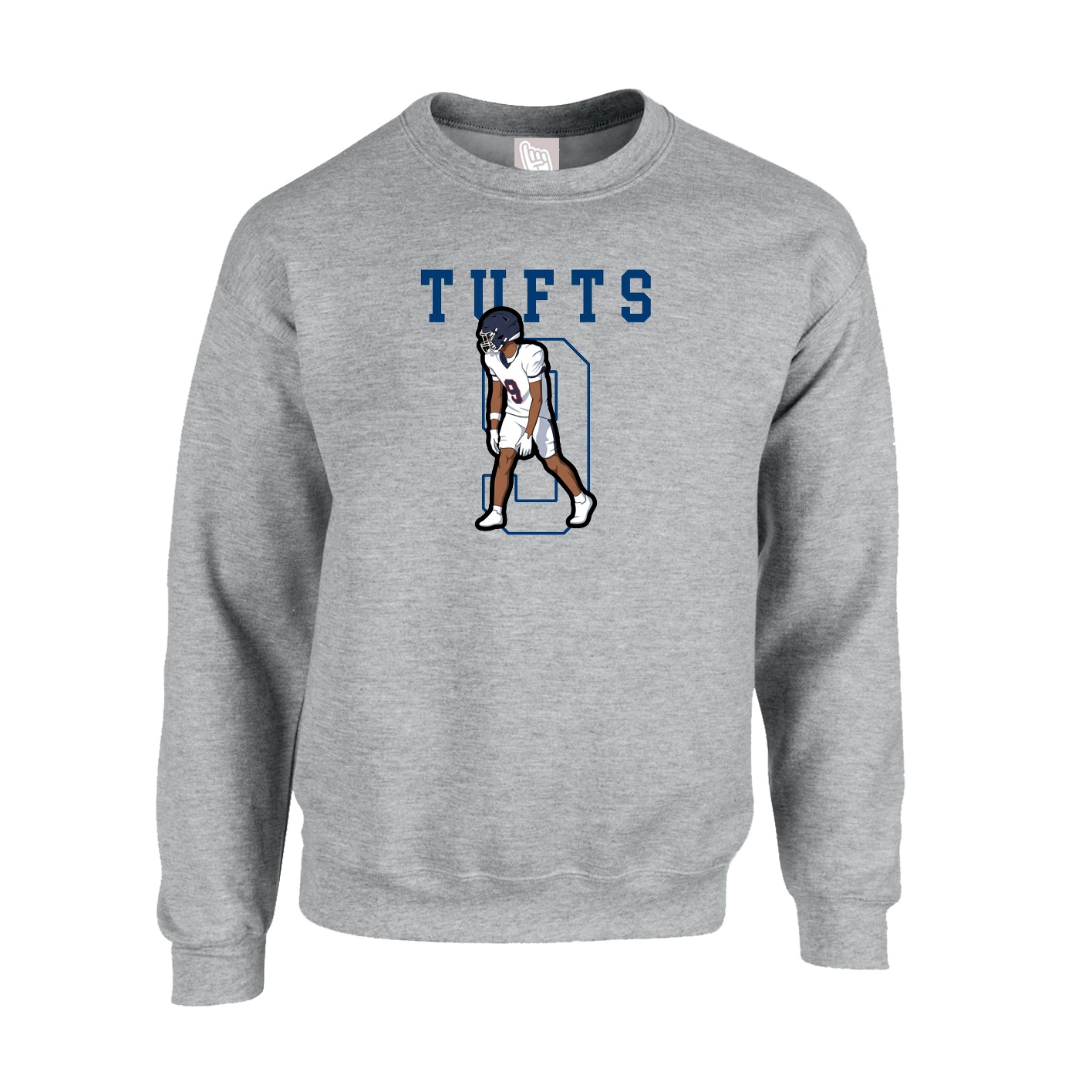 Fleece Crew — Shirsey in Grey