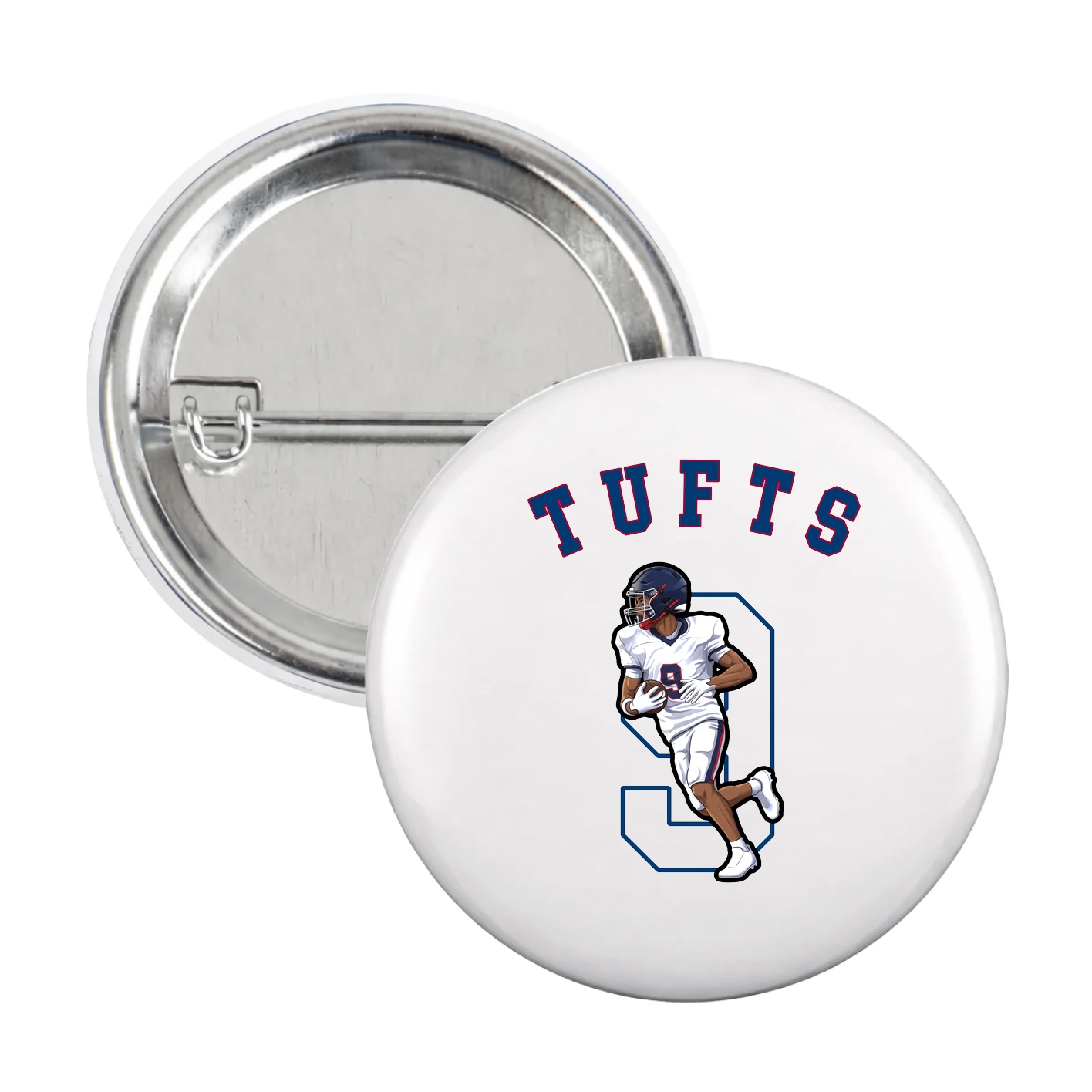 Game Day Button — Shirsey Arch in White