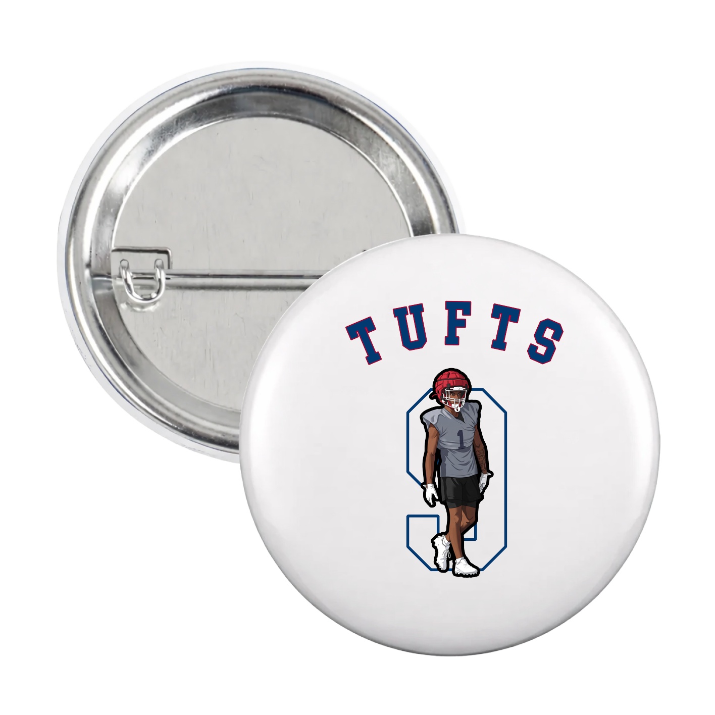 Game Day Button — Shirsey Arch in White