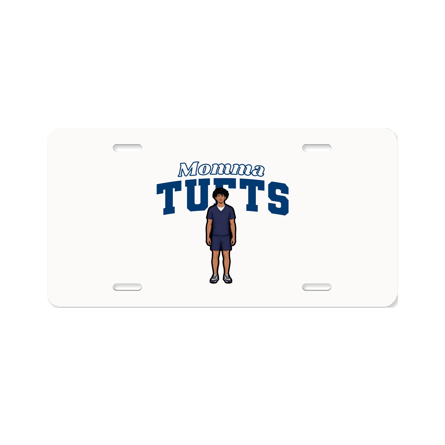 License Plate — Mothers Day Block in Classic