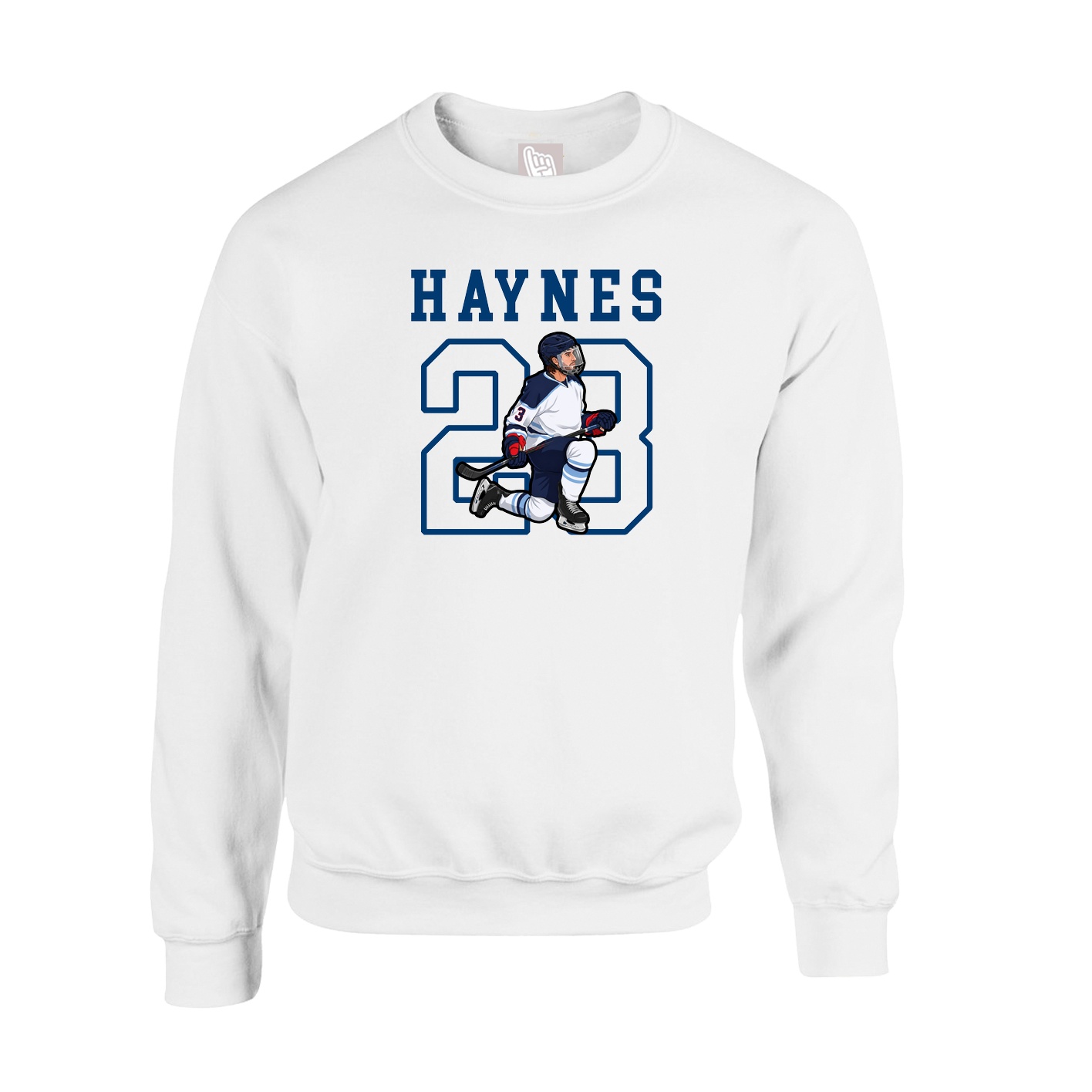 Fleece Crew — Shirsey in White