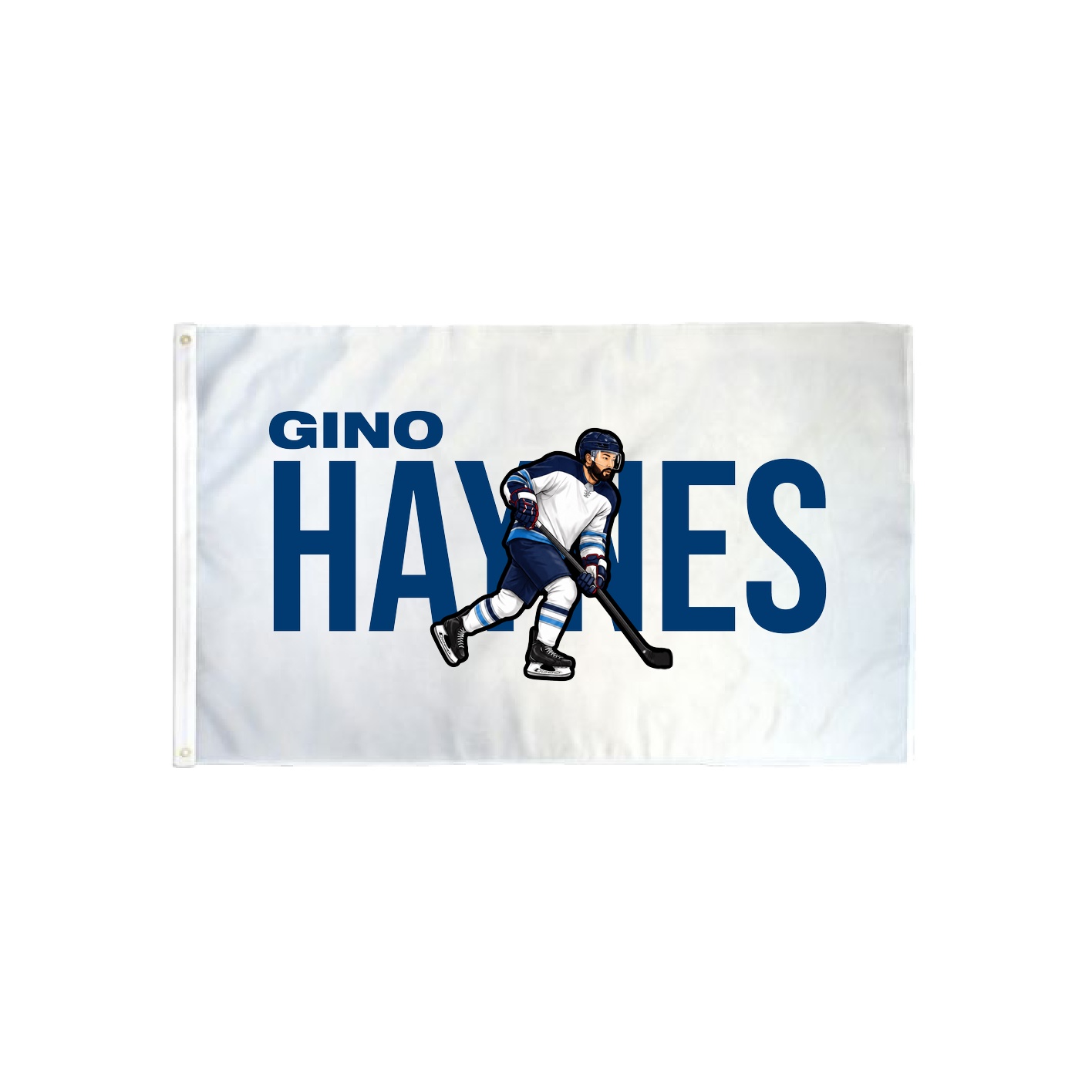 3x5 Flag — Player Name in Classic