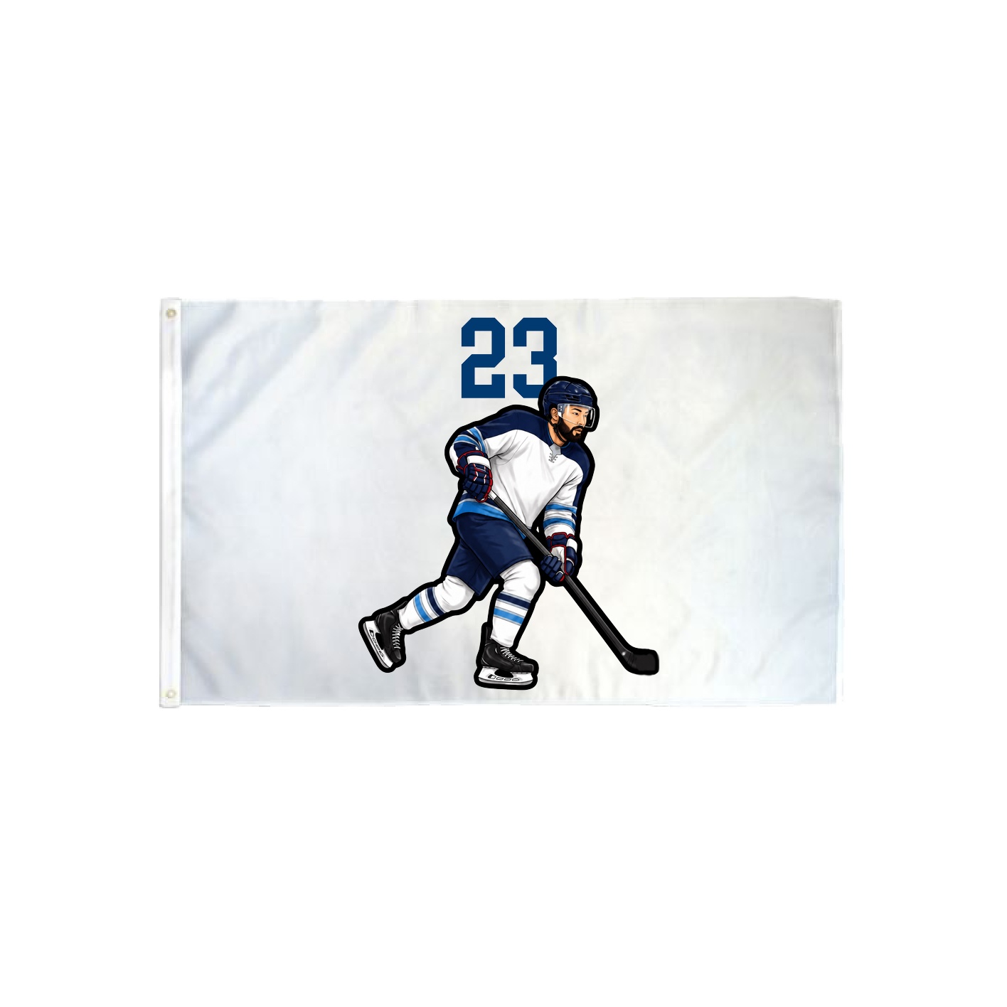 3x5 Flag — Number Top in Classic
