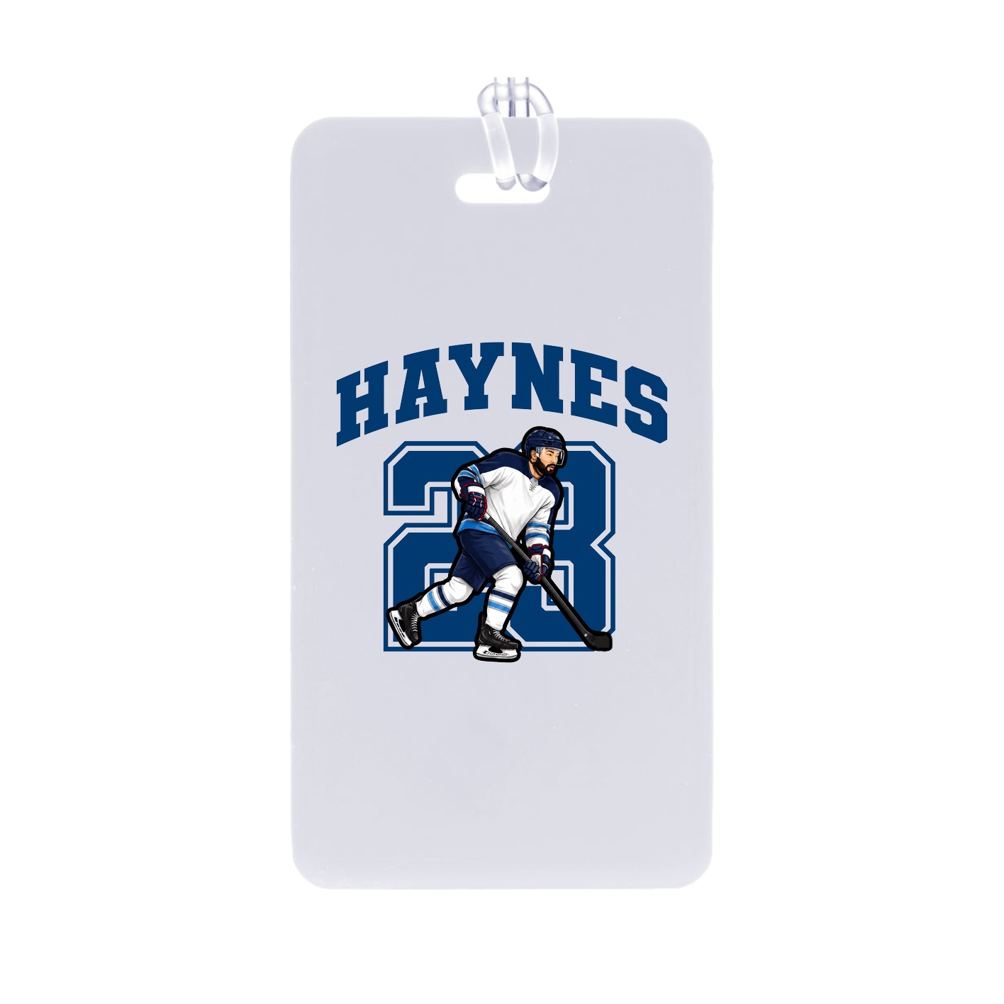 Bag Tag — Number in Classic