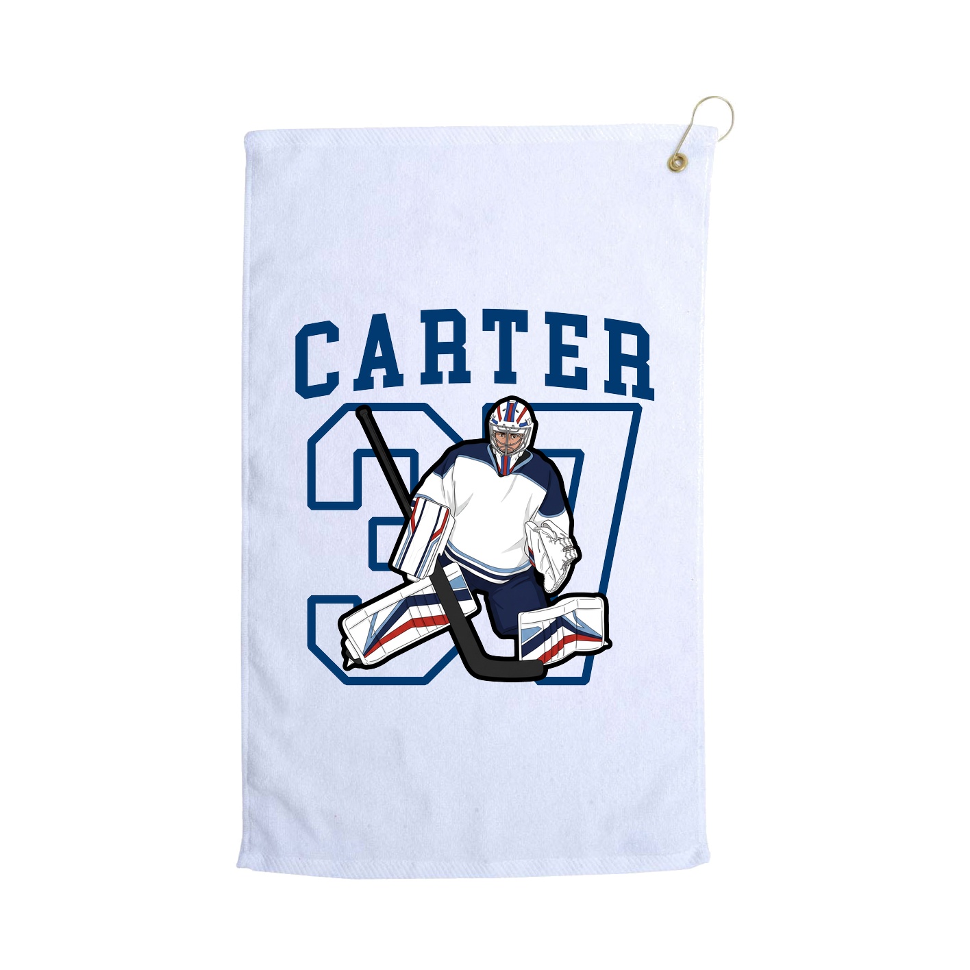 Golf Towel — Shirsey in White
