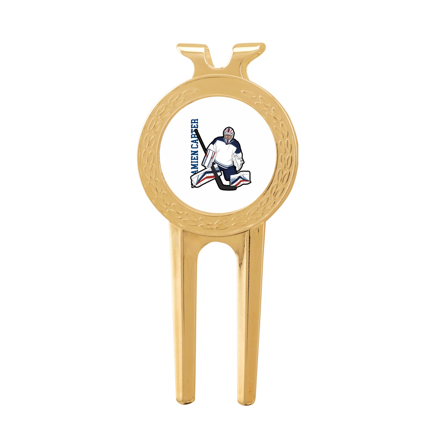 Divot Tool with Ball Marker — Name Vertical in Classic