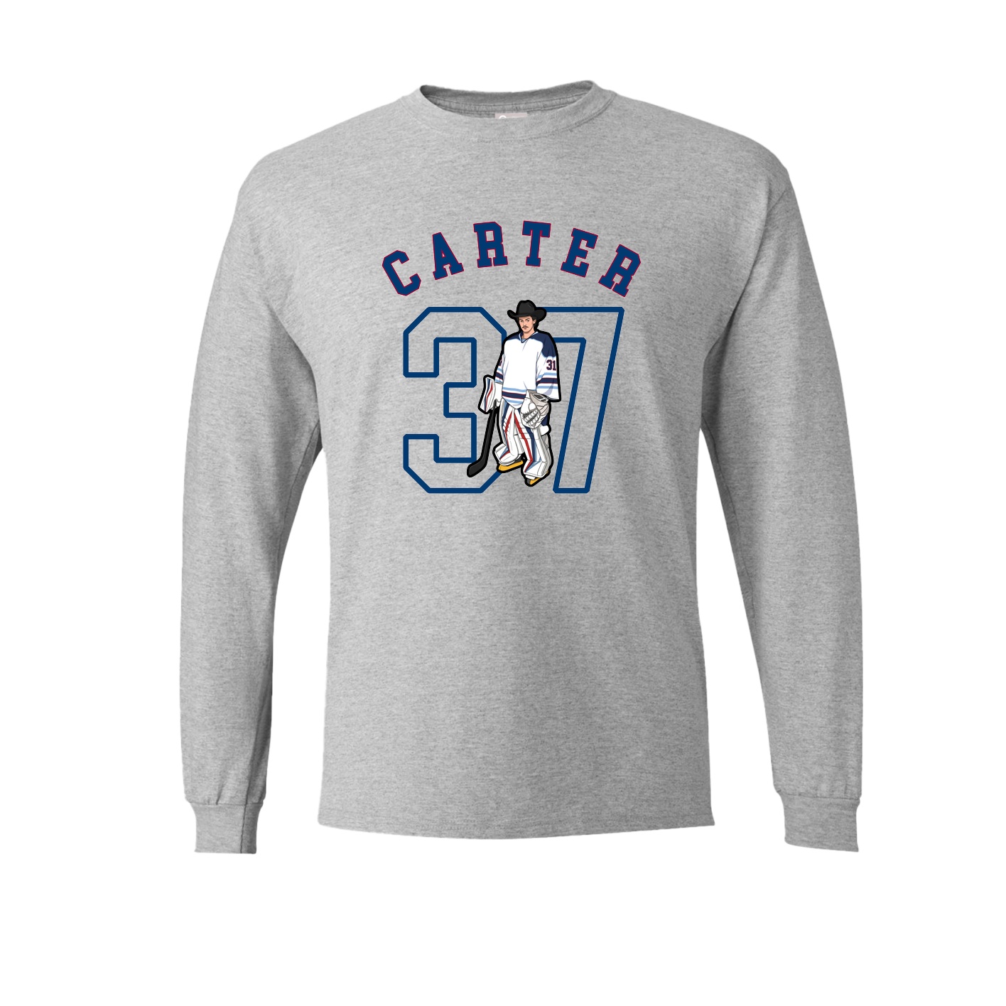 Long Sleeve Tee — Shirsey Arch in Grey