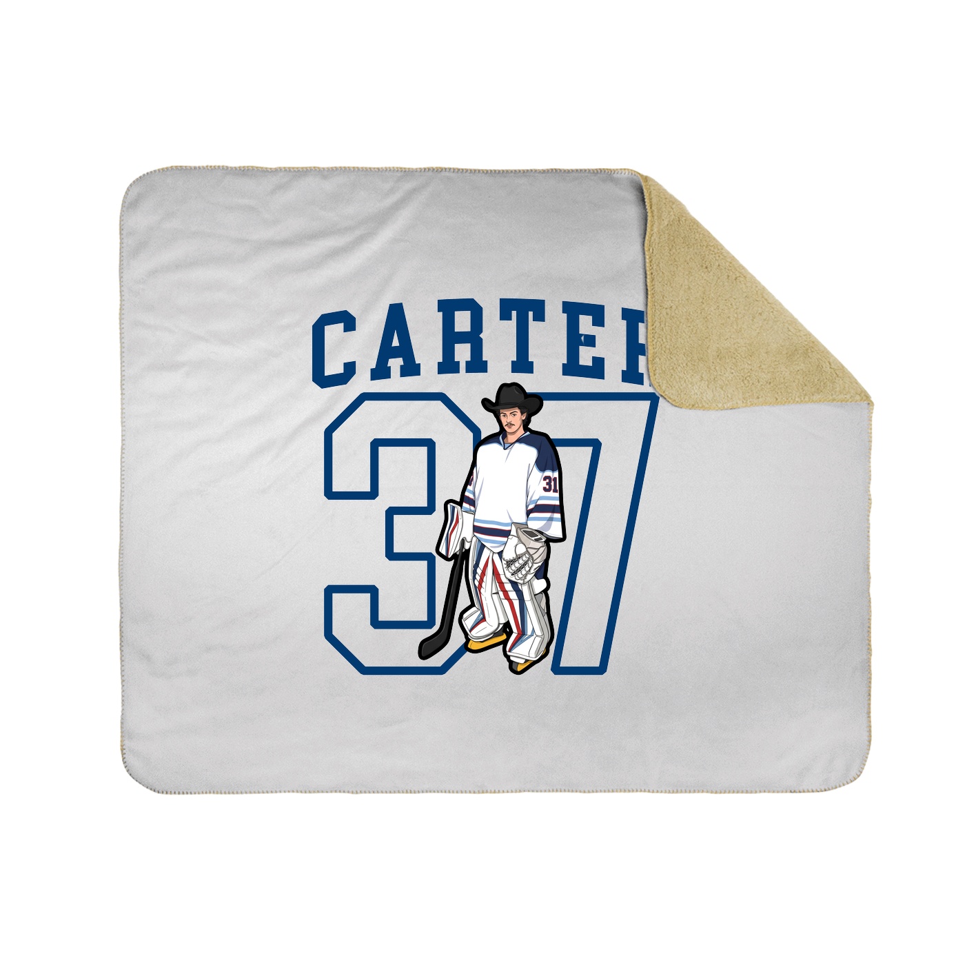 50x60 Sherpa Lined Throw Blanket