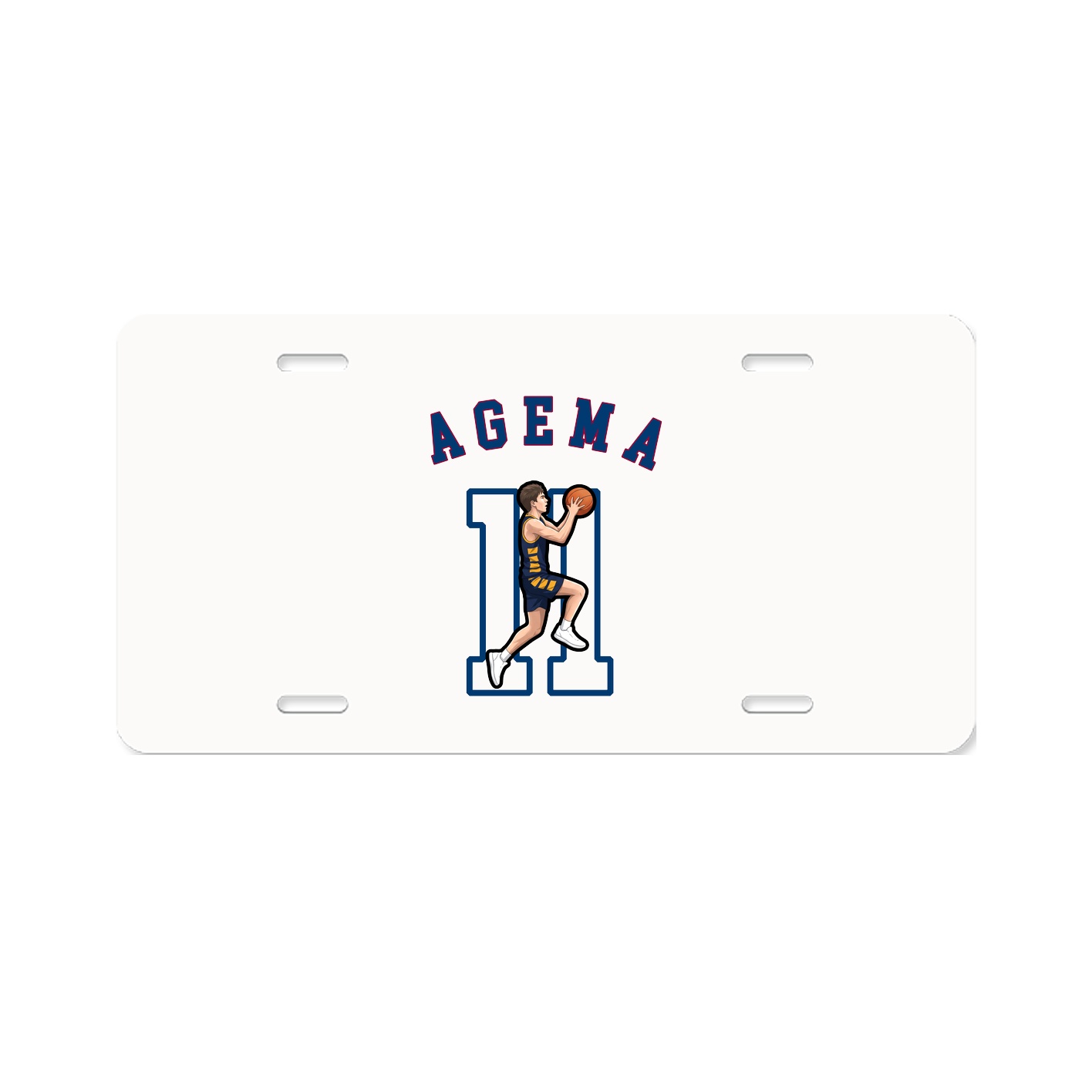 License Plate — Shirsey Arch in Classic