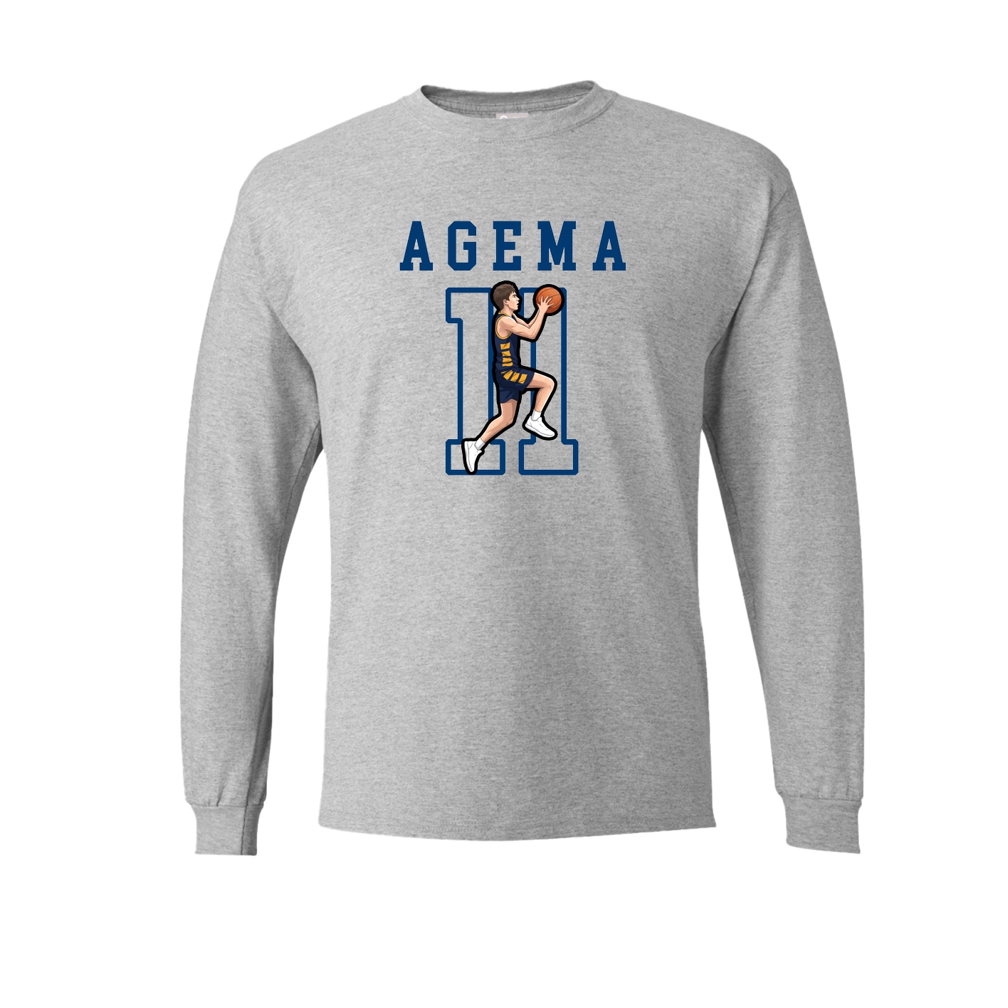 Long Sleeve Tee — Shirsey in Grey