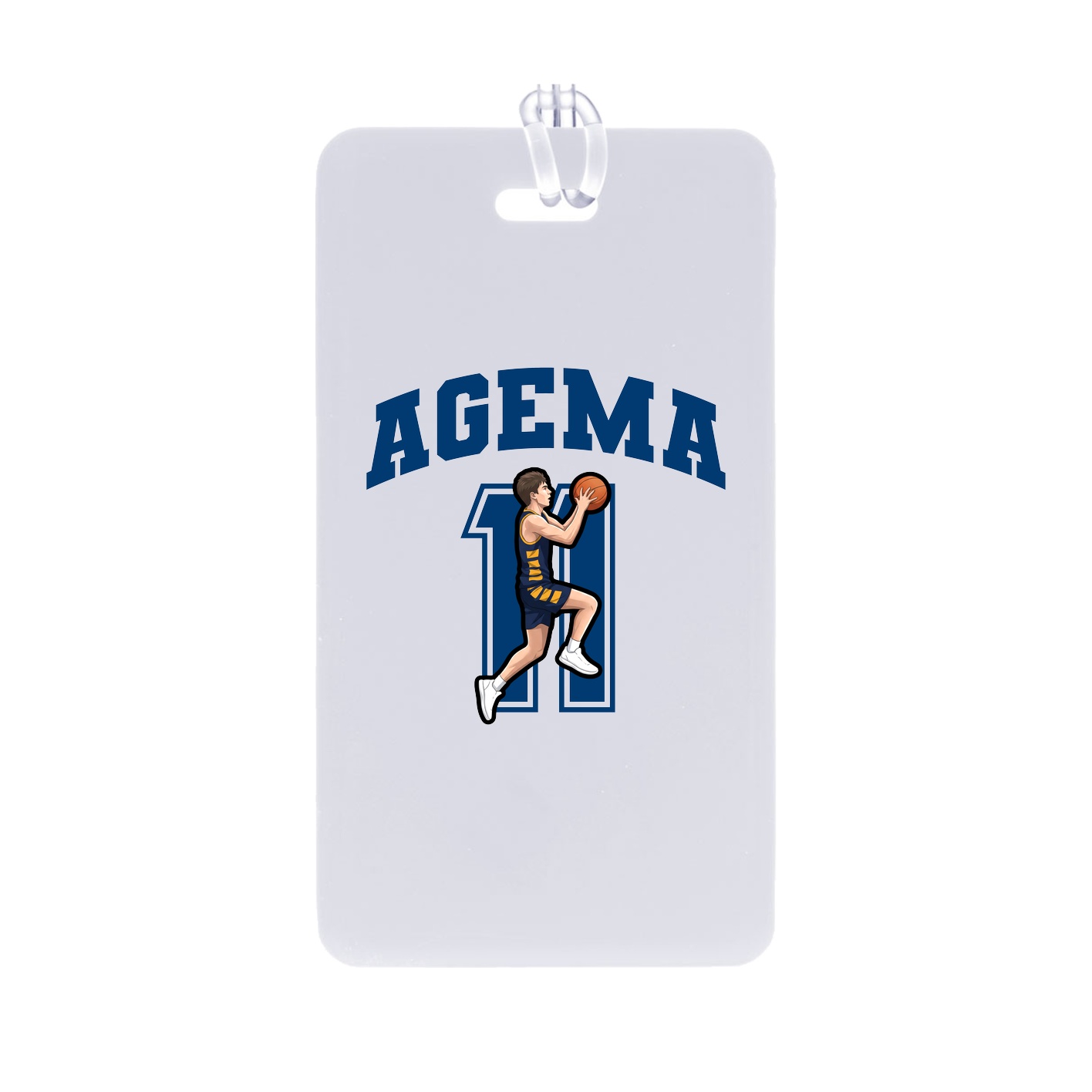 Bag Tag — Number in Classic