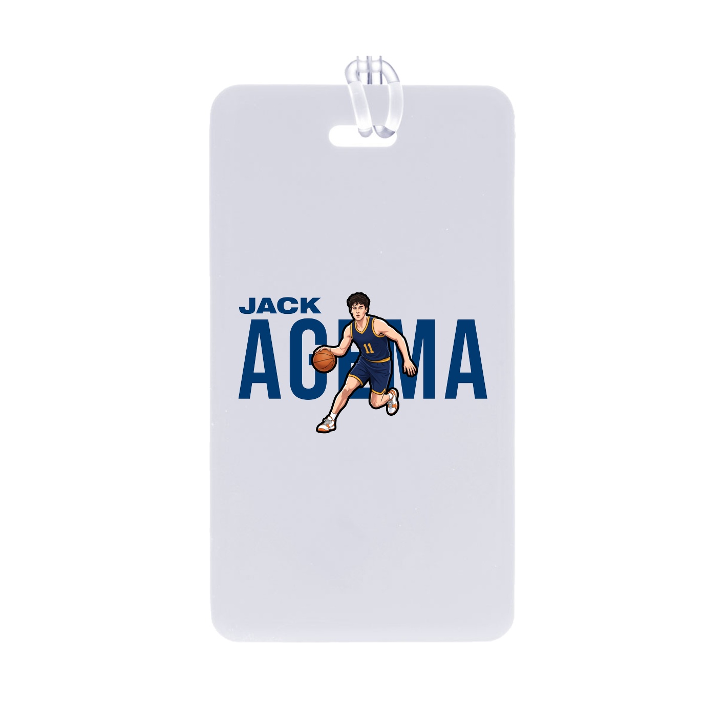 Bag Tag — Player Name in Classic