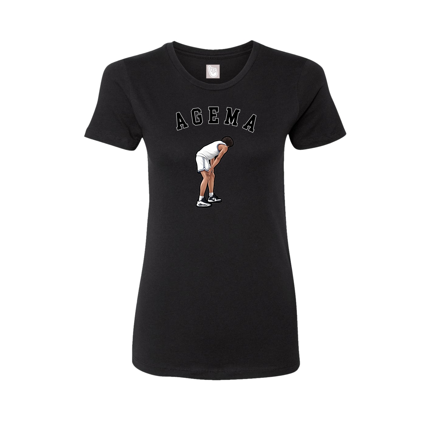 Womens Tee — Shirsey Arch in Black