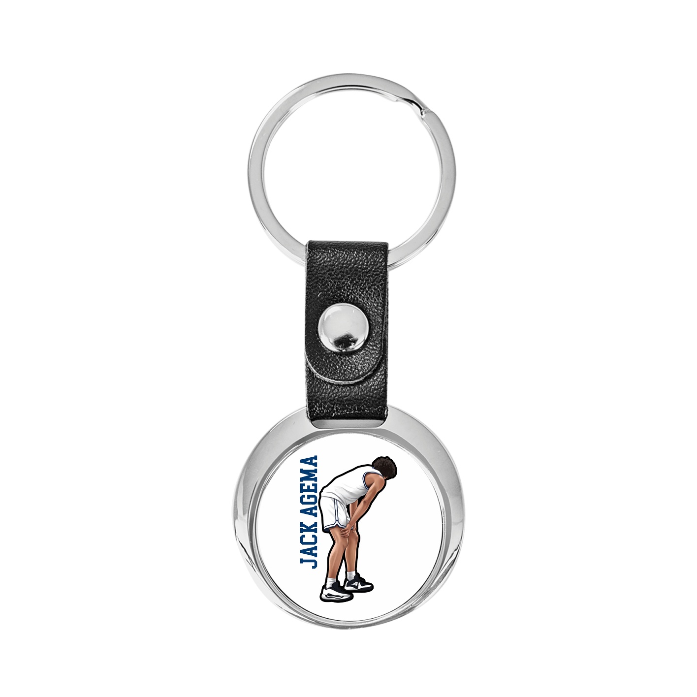 Key Chain — Name Vertical in Classic